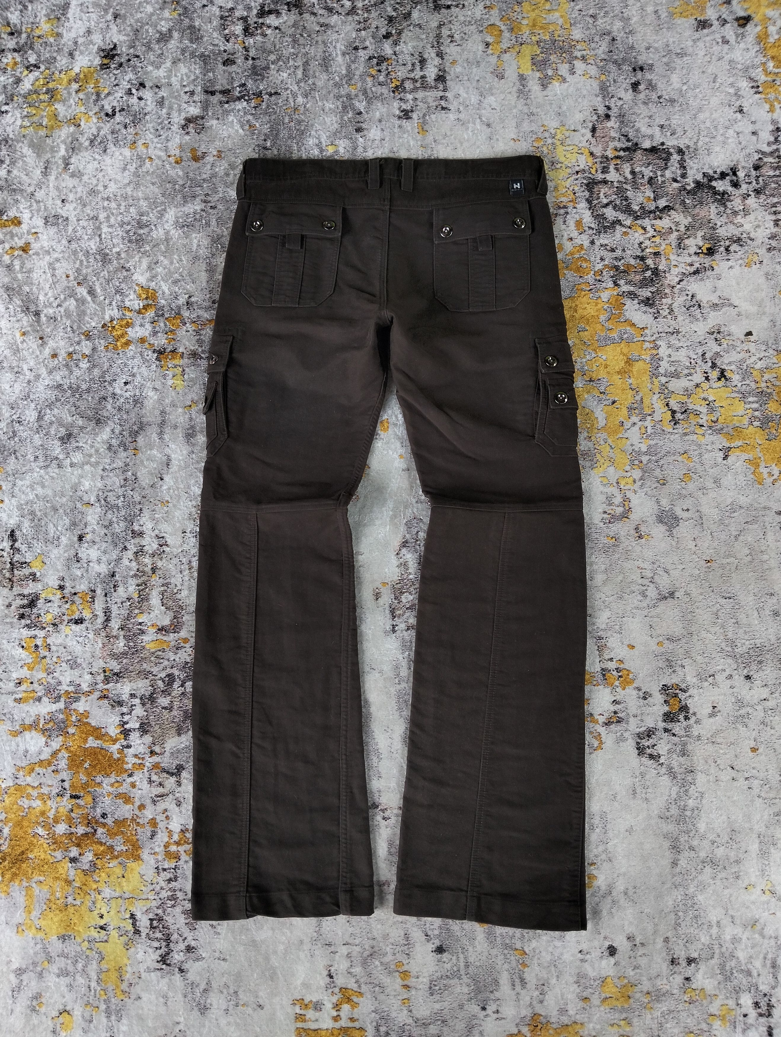 Nicole Club Hideaways Nicole Multi Pocket Low Bootcut Cargo Pants Size US 34 / EU 50 - 2 Thumbnail