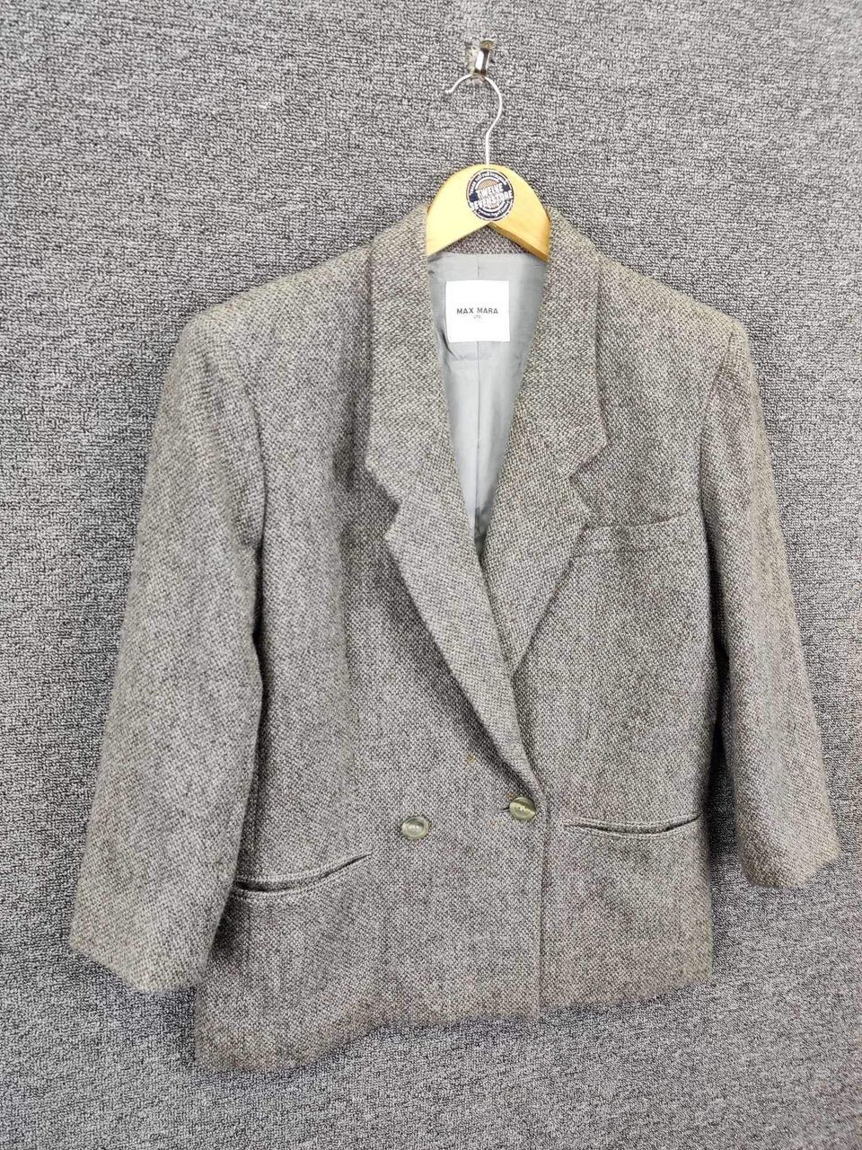 Japanese Brand Vintage Max Mara Single Breasted Wool Blazer Size US M / EU 48-50 / 2 - 5 Thumbnail