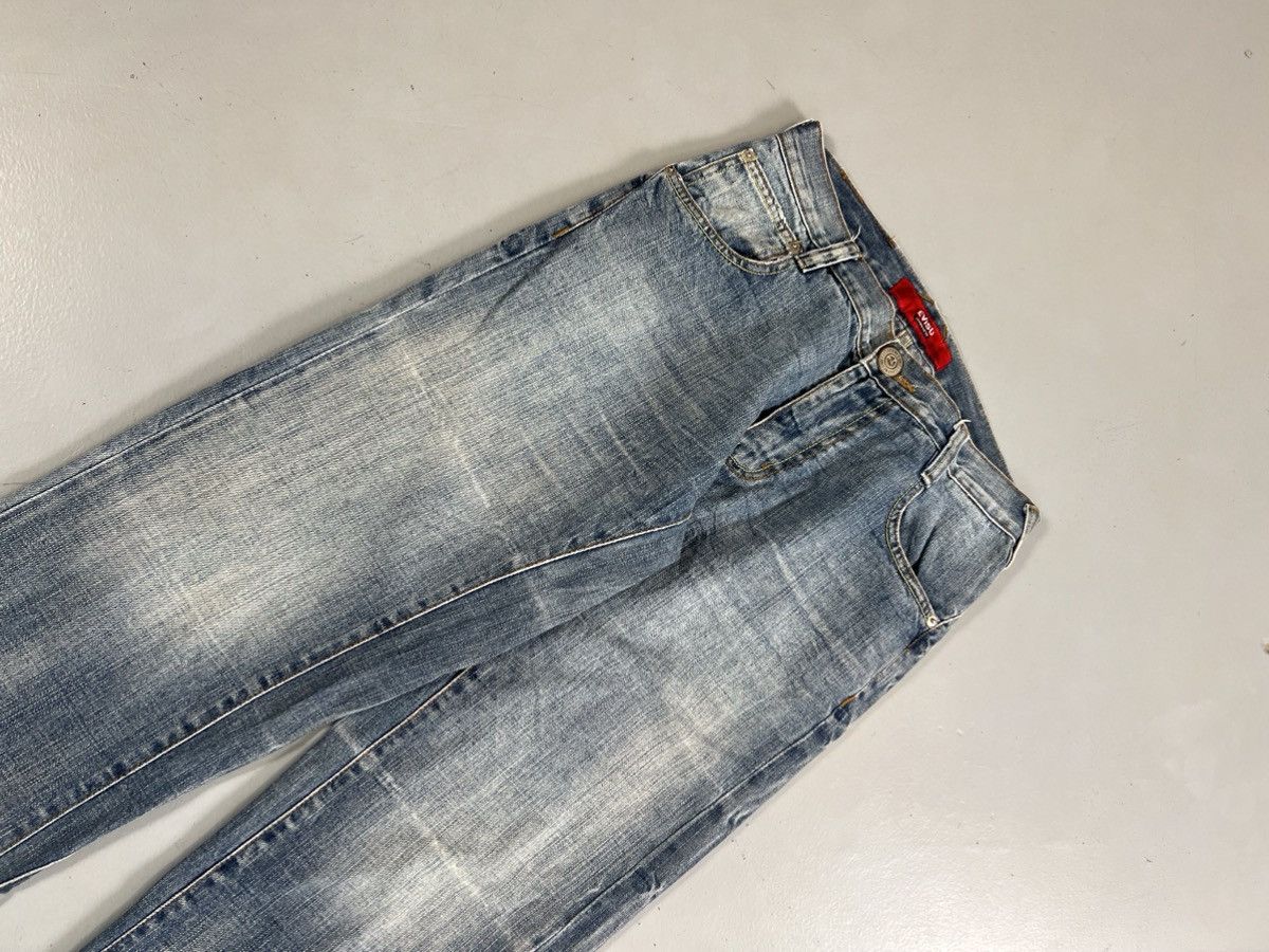 Vintage Vintage Evisu inspired buckle belt denim Size US 30 / EU 46 - 11 Thumbnail