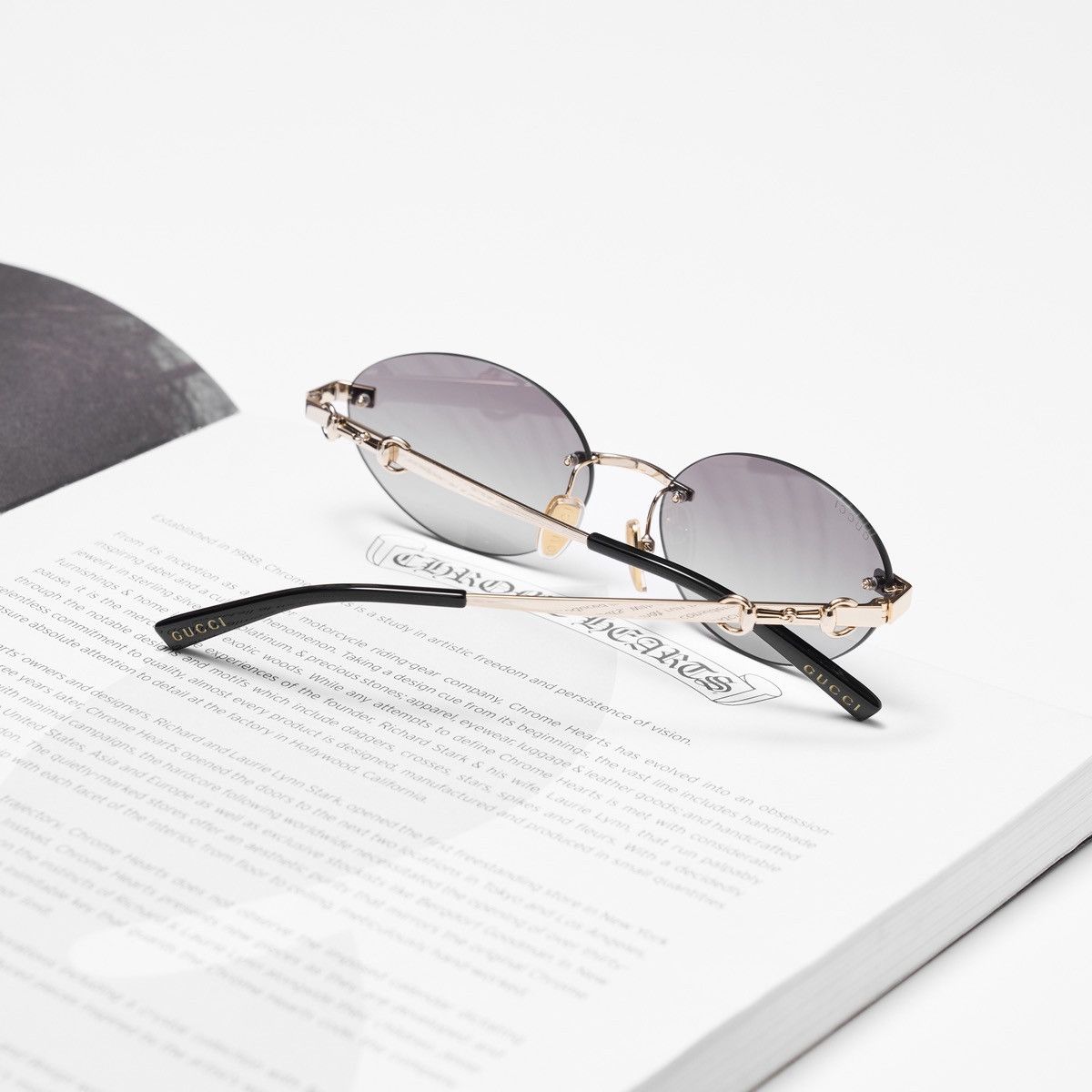 Gucci GUCCI GG2051S 002 SUNGLASSES Size ONE SIZE - 7 Thumbnail