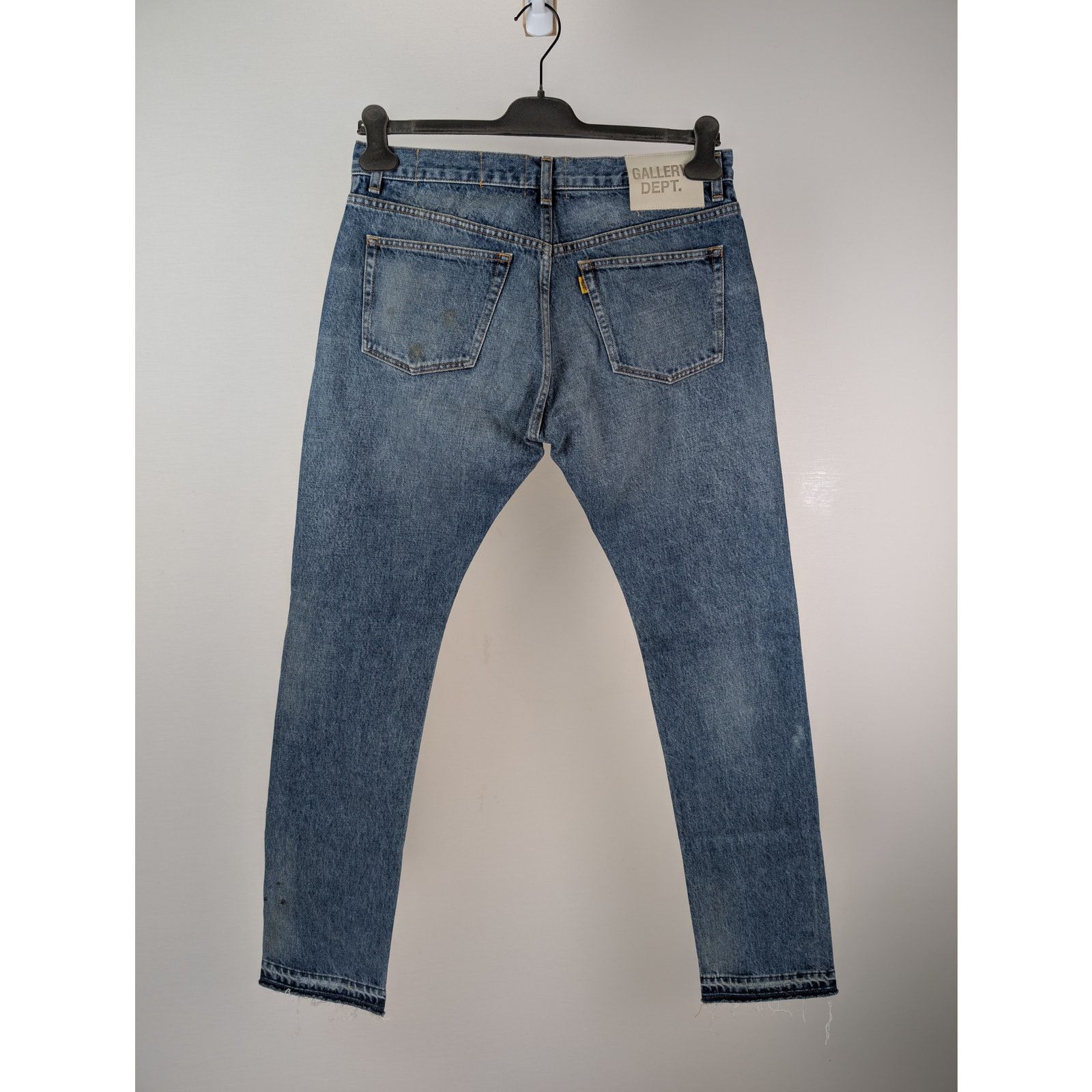 Gallery Dept. o1rshd1 Selvedge Denim Indigo Jean Pants in Blue 36x30 Size US 36 / EU 52 - 9 Thumbnail