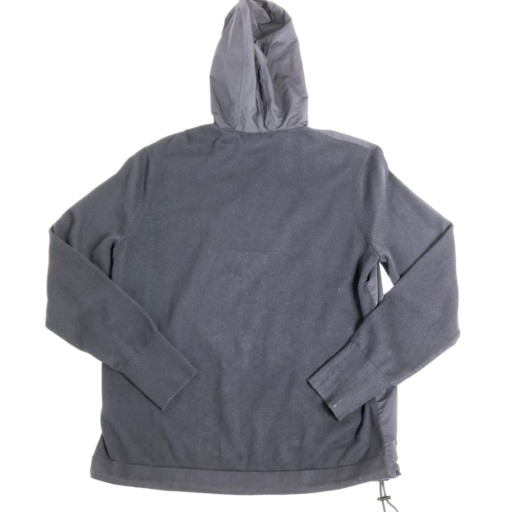 Banana Republic BANANA REPUBLIC Hoodie Pullover Blue 1/4 Zip Front Sweatshirt Men's Medium F64 Size US M / EU 48-50 / 2 - 2 Thumbnail