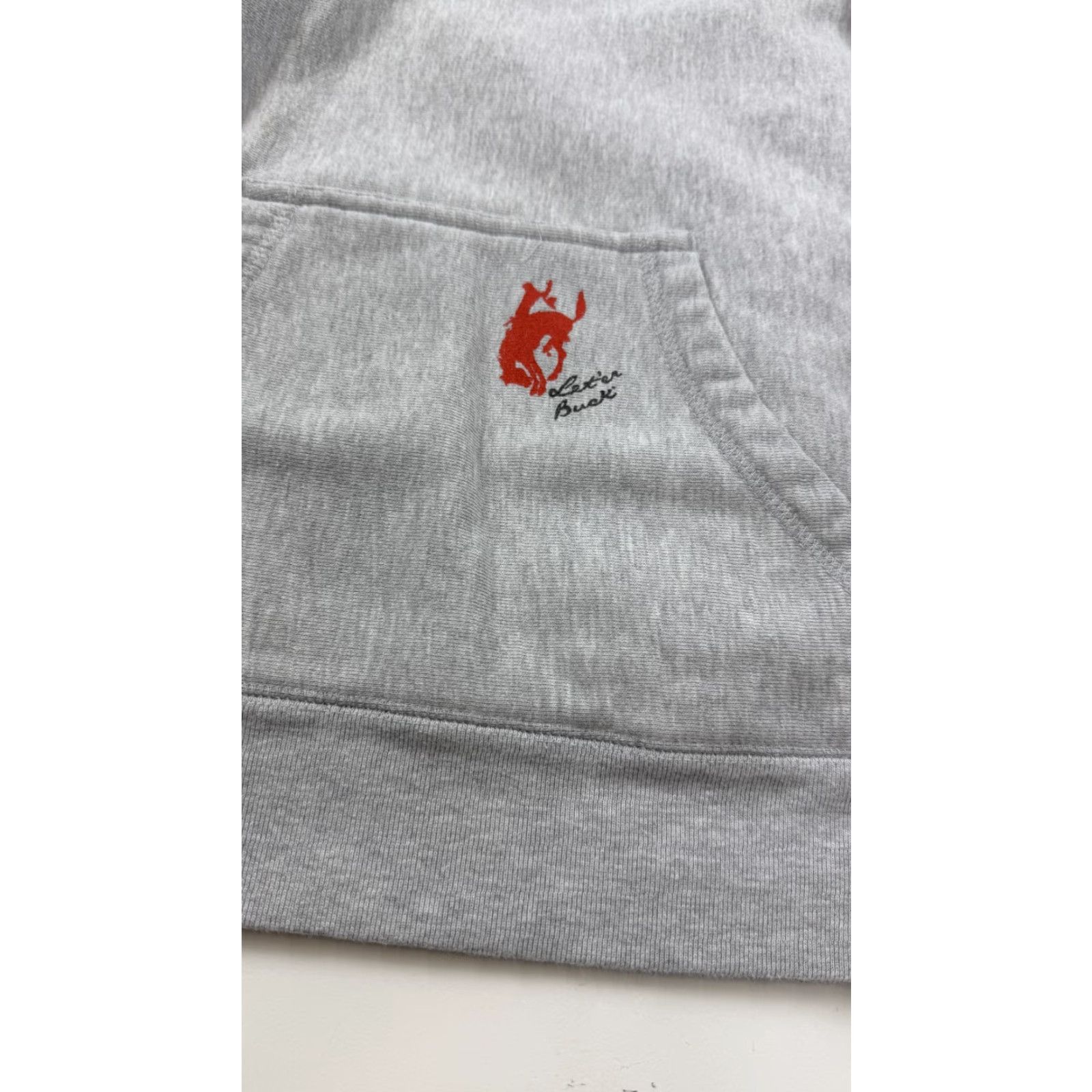 Vintage Pendleton Whisky Hoodie Small Gray Lets Buck Logo Pullover Sweatshirt Rodeo Mens Size US S / EU 44-46 / 1 - 2 Thumbnail