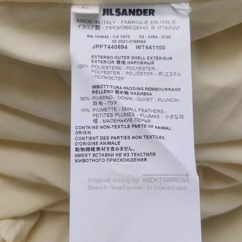Jil Sander Jil Sander size 36 Beige Long Down Jacket Size S / US 4 / IT 40 - 8 Thumbnail