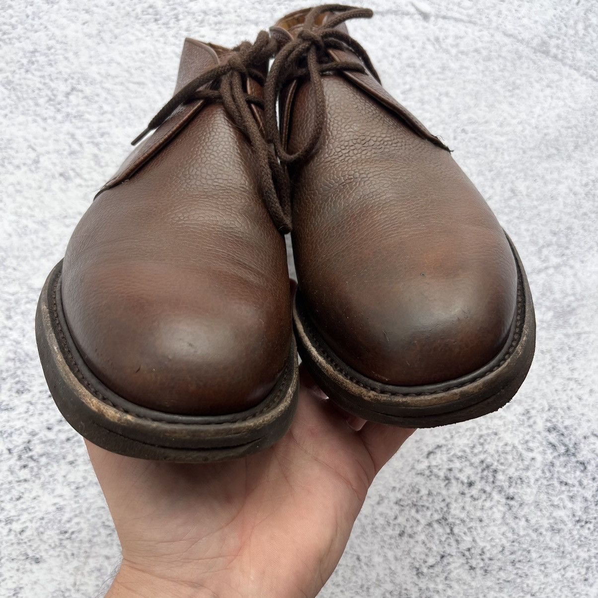 Berwick 1707 Berwick 1707 Chukka Leather Boot Dark Brown Grain Size US 8.5 / EU 41-42 - 8 Thumbnail