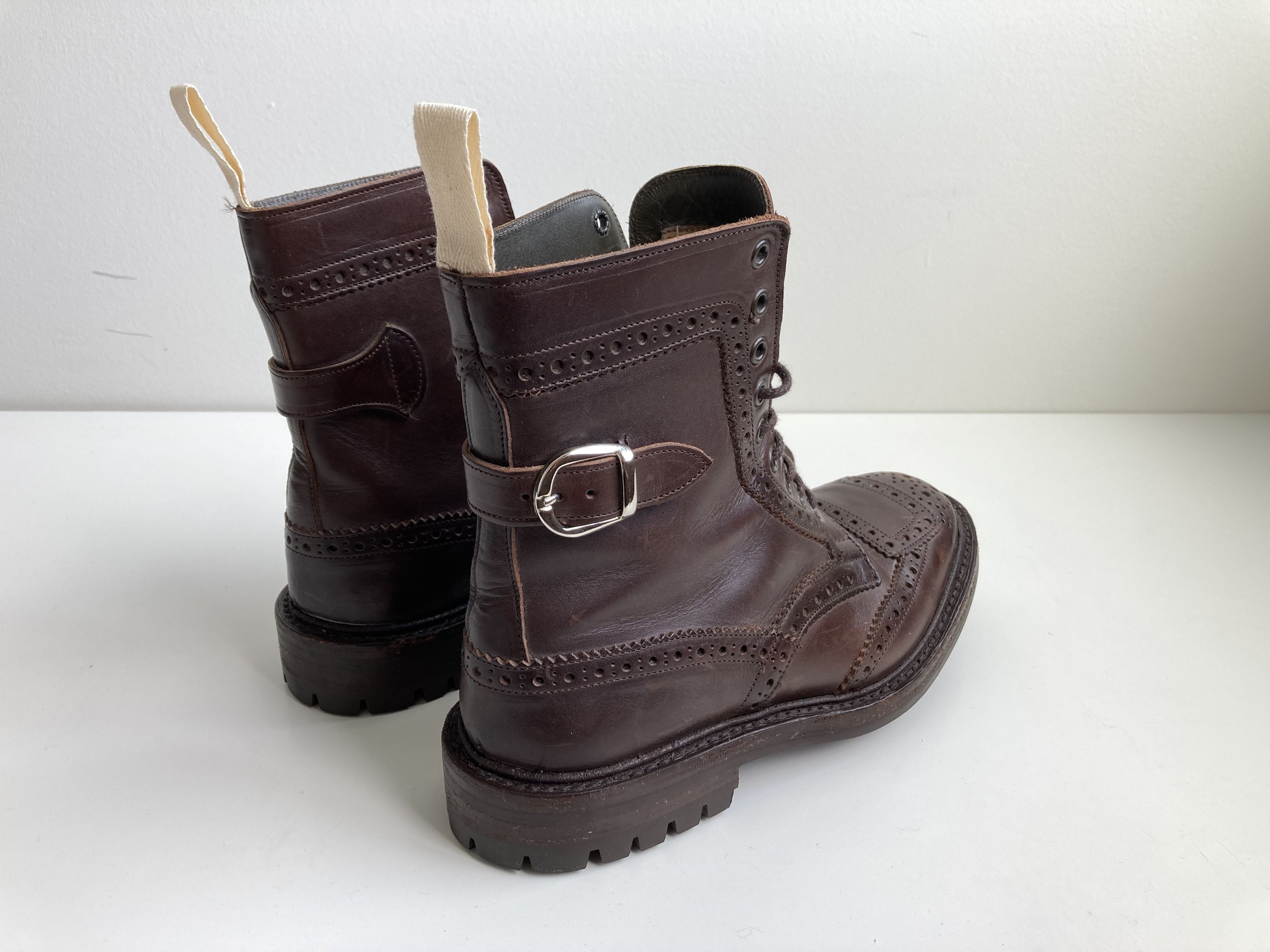 Tricker's Tricker's Brogue Commando Boots Size US 9.5 / EU 42-43 - 4 Thumbnail