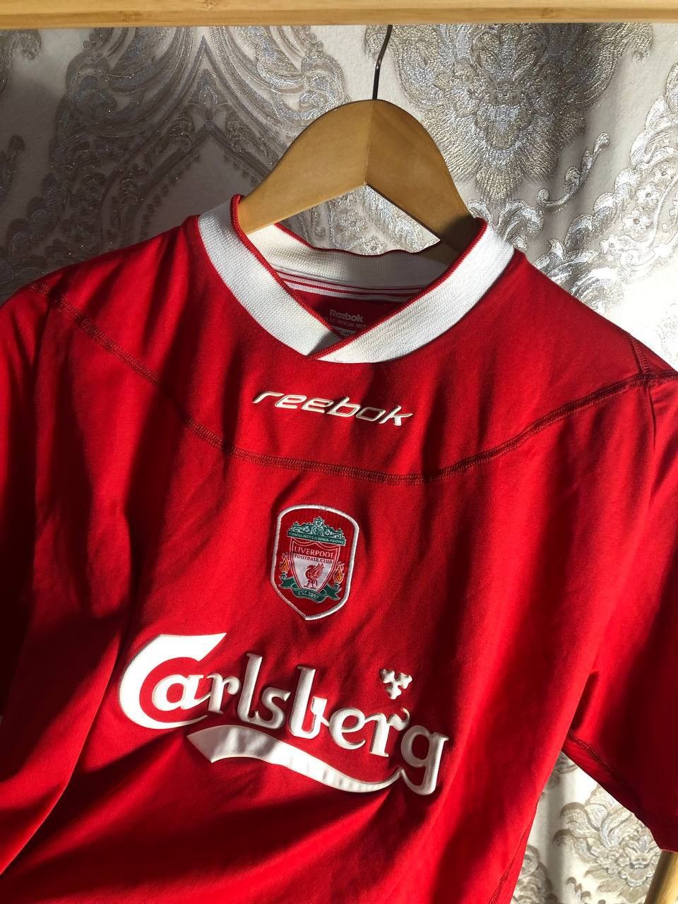 Reebok × Vintage VERY RARE REEBOK FC LIVERPOOL ENGLAND SOCCER JERSEY RETRO Size US XL / EU 56 / 4 - 4 Thumbnail