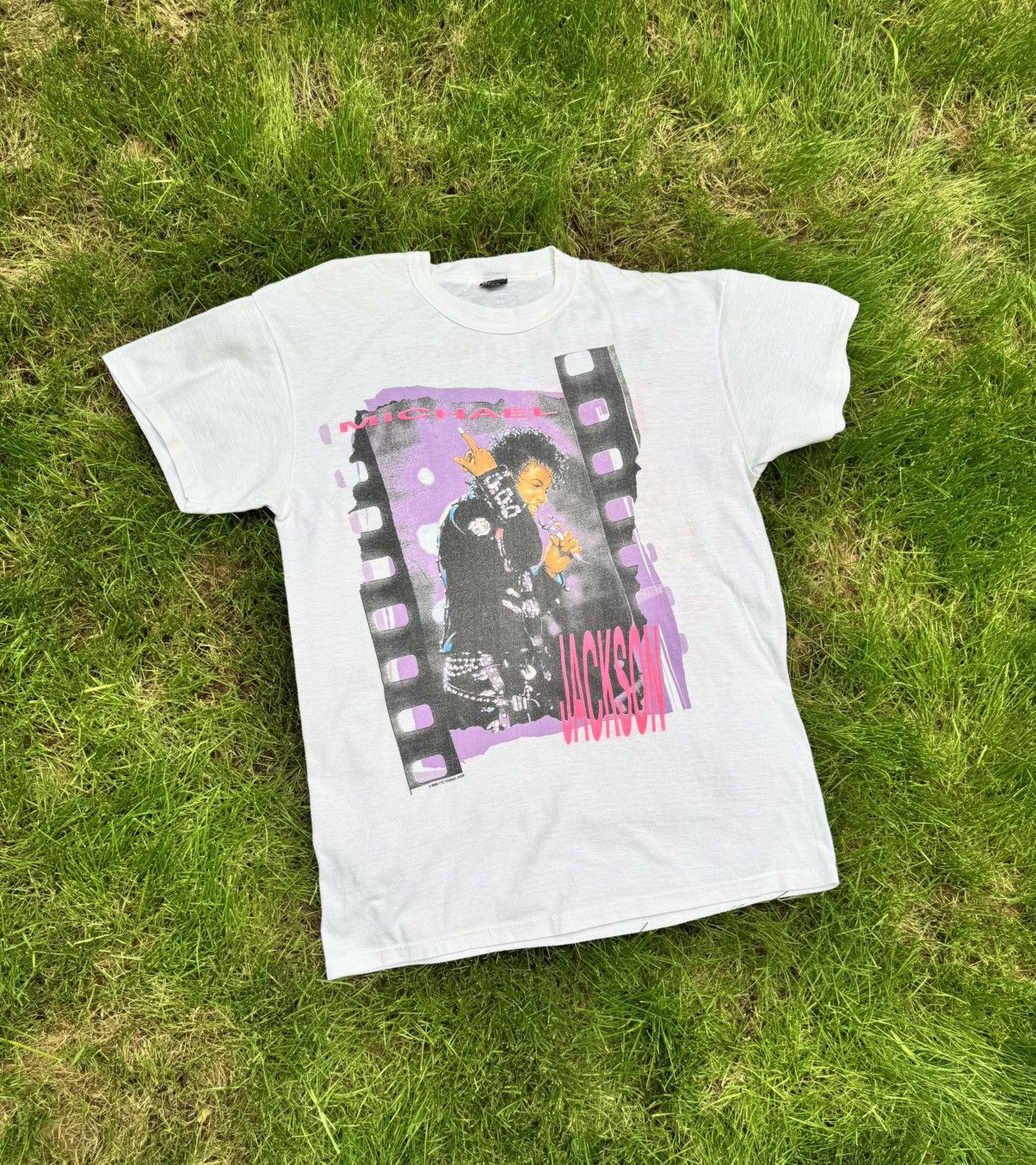 Michael Jackson Vintage 1988 MICHAEL JACKSON Size US L / EU 52-54 / 3 - 3 Thumbnail