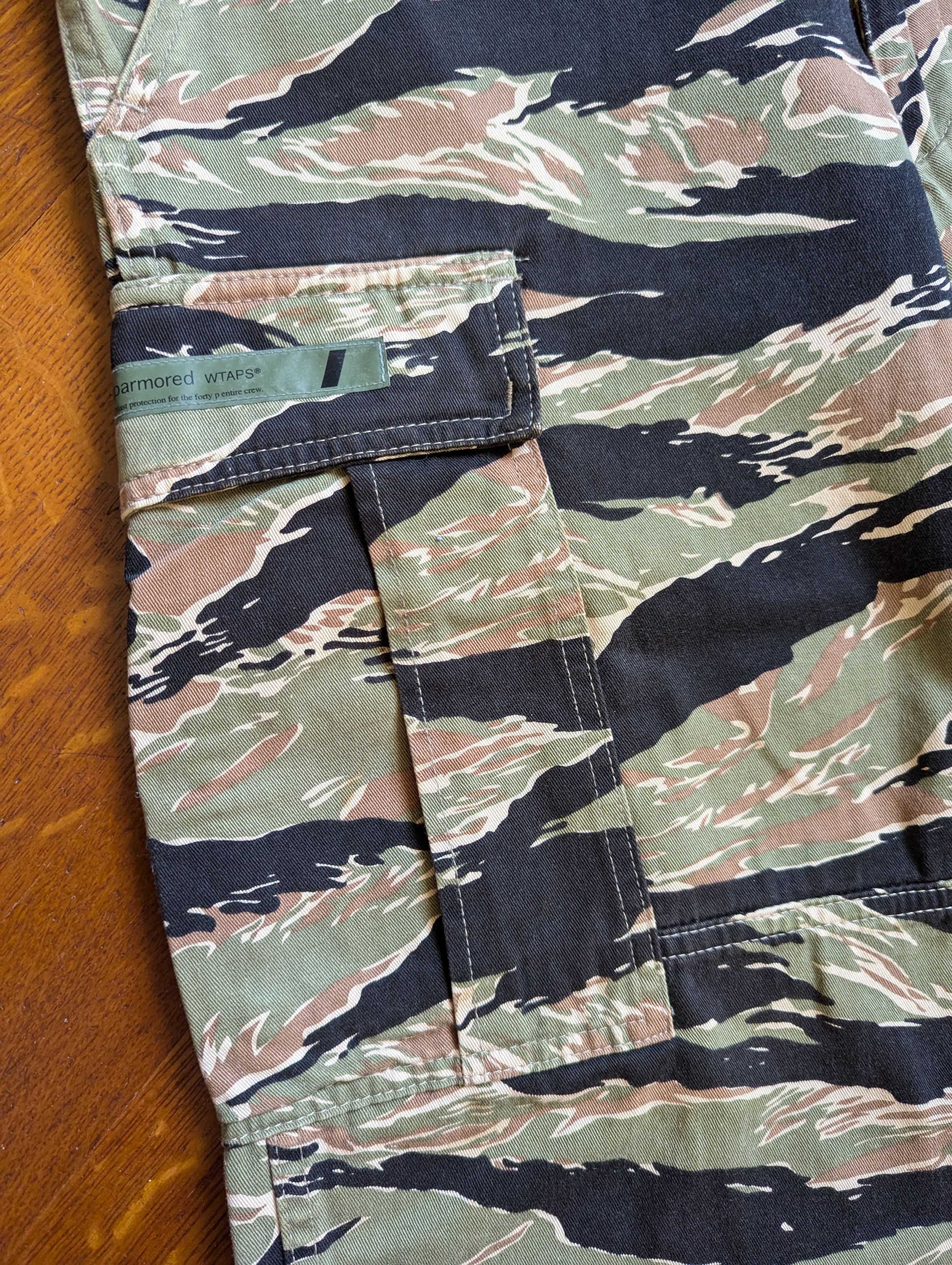 Wtaps Wtaps Jungle Chopped Cargo Shorts Size US 33 - 3 Thumbnail
