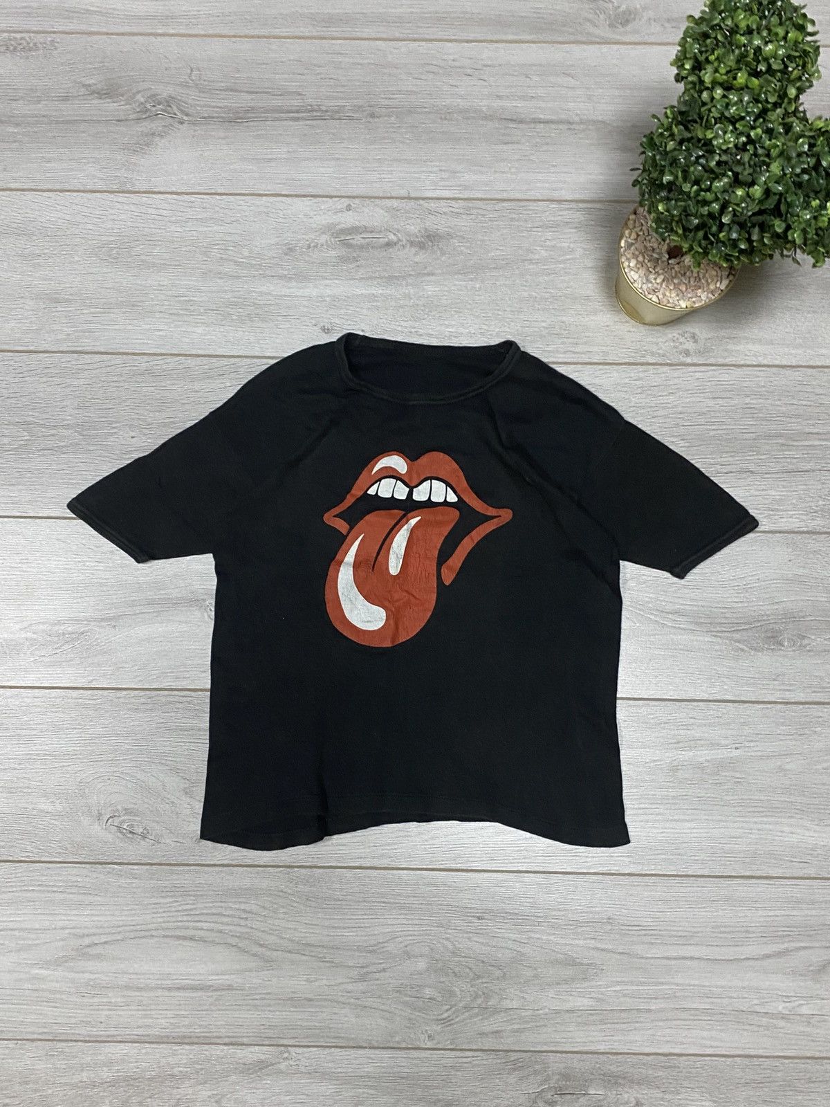 The Rolling Stones The Rolling Stones 1990s Mouth vintage big print t-shirt Size US S / EU 44-46 / 1 - 2 Thumbnail