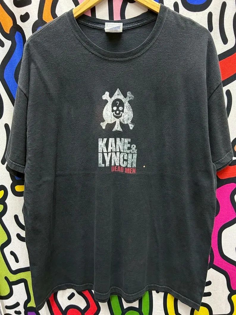 Vintage Vintage 2000s Kane & Lynch Game tshirt size XL Size US XL / EU 56 / 4 - 2 Thumbnail