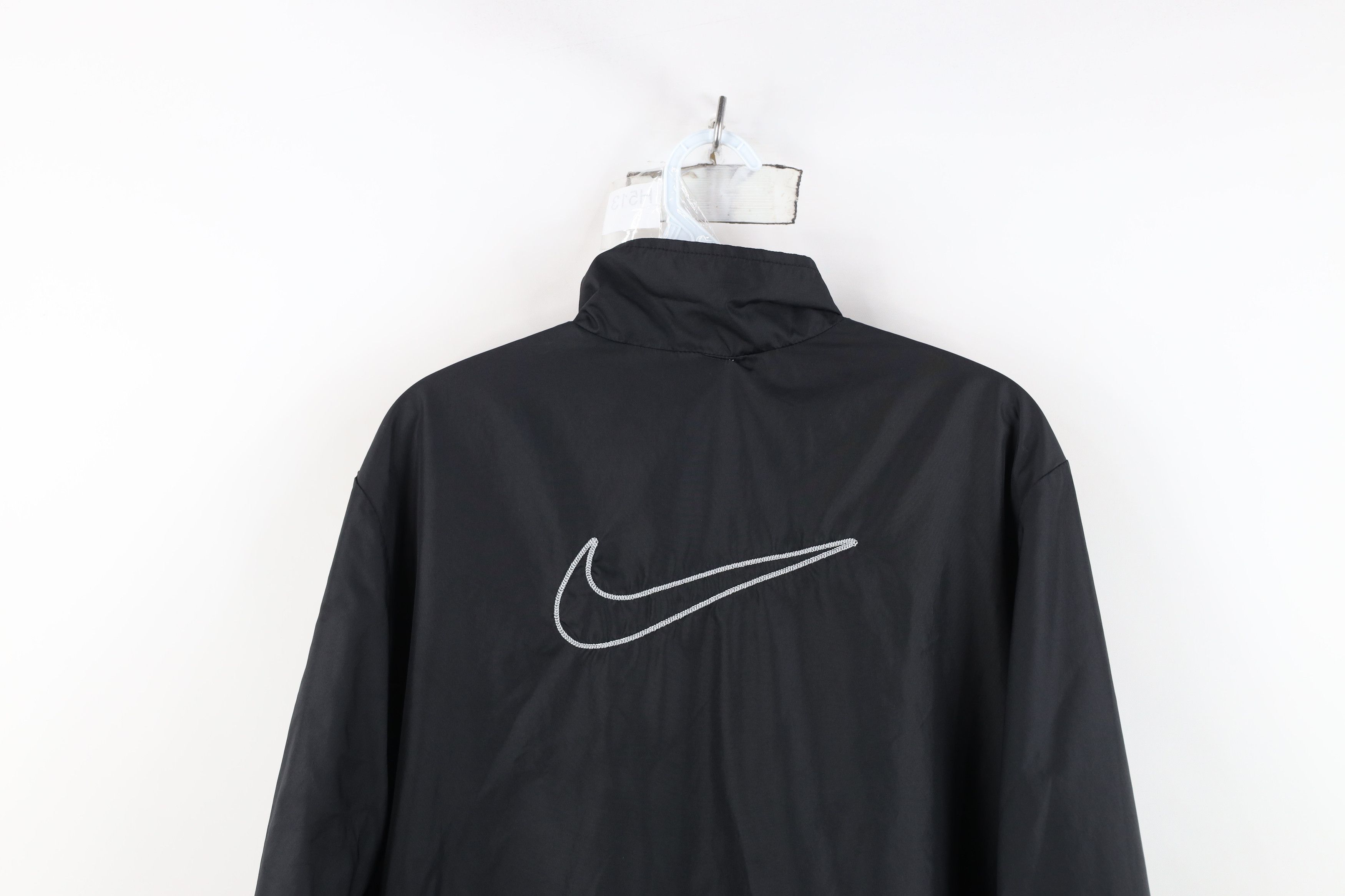 Nike Vintage Y2K Nike Scott Mini Swoosh Lined Windbreaker Jacket Size XL / US 12-14 / IT 48-50 - 14 Thumbnail
