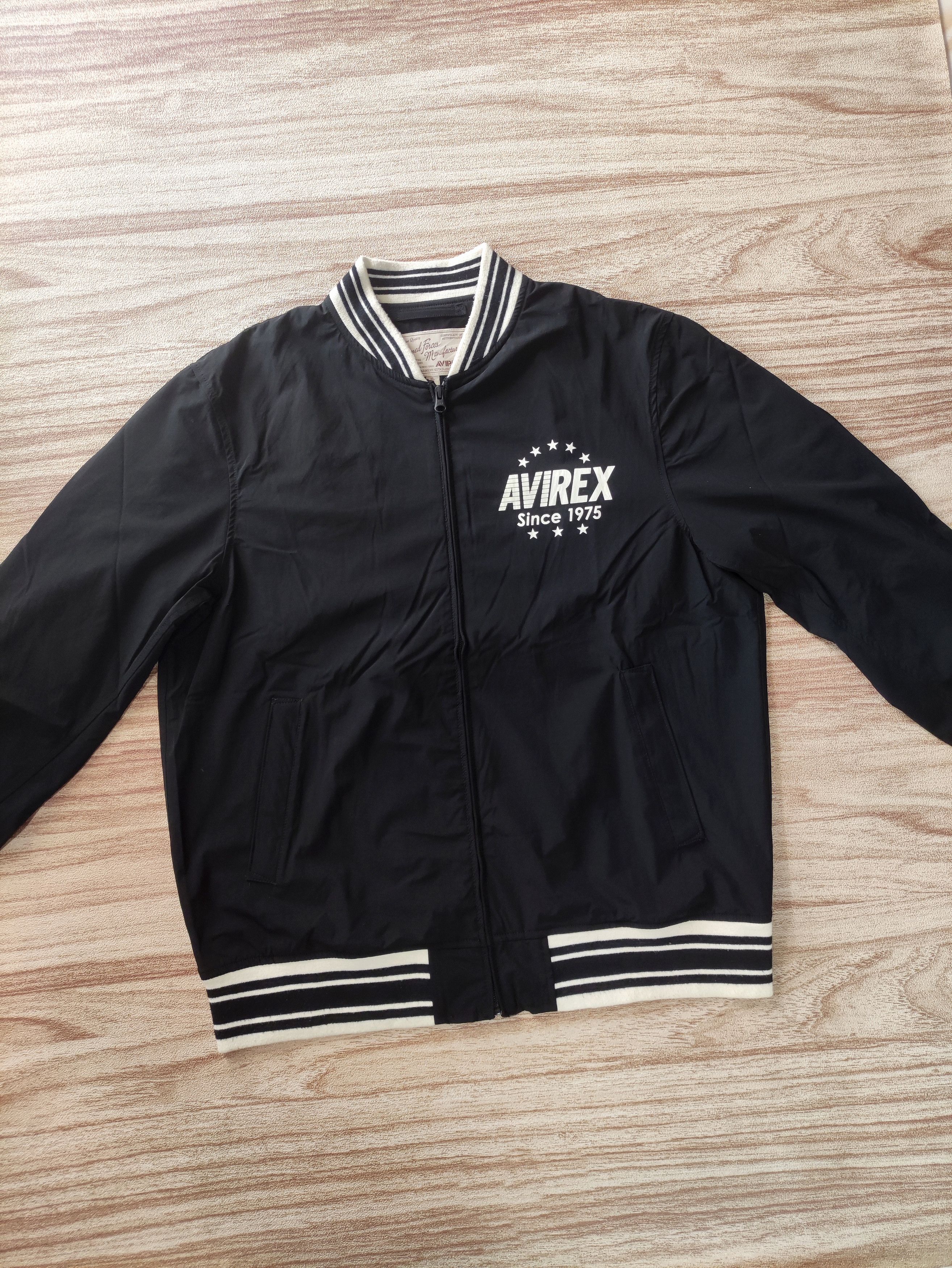 Avirex × Vintage AVIREX USA ATHLETICS WATERPROOF VARSITY BOMBER NYLON JACKET Size US XL / EU 56 / 4 - 10 Thumbnail
