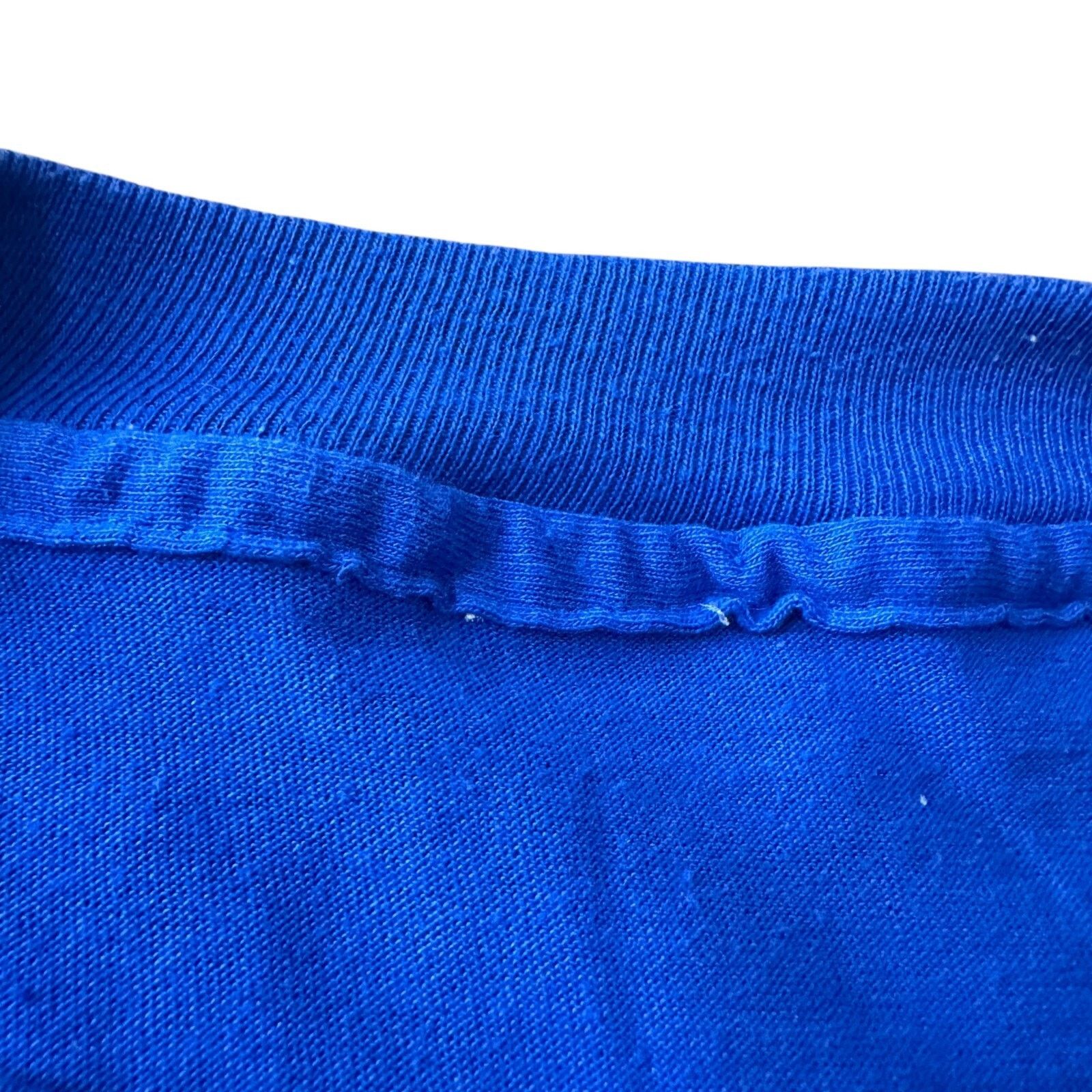 Other Vintage Garfield Wishin' I Was Fishing T-Shirt Men’s M Blue Size US M / EU 48-50 / 2 - 8 Thumbnail