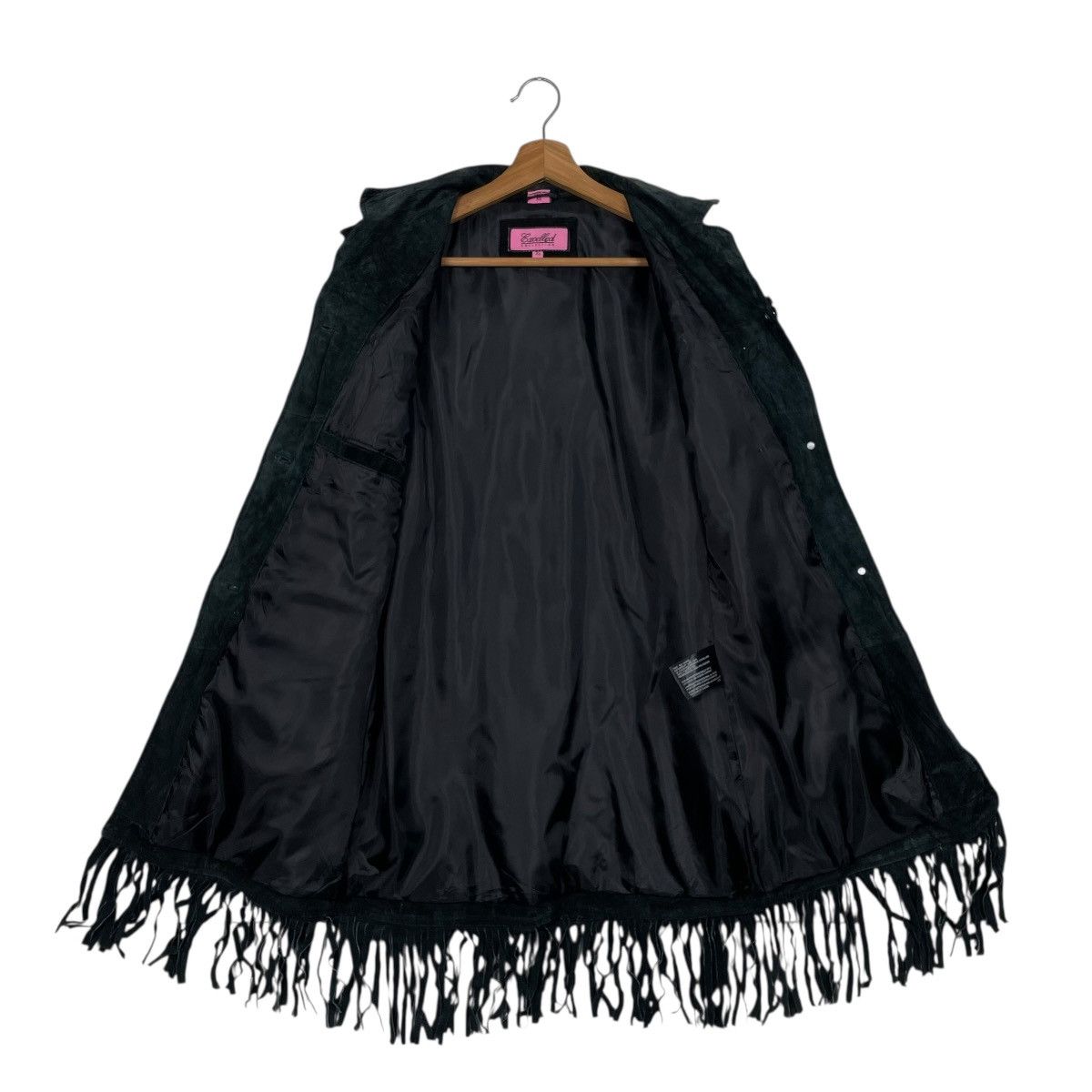 Japanese Brand Japanese Brand Excelled Collection Fringe Suede Jacket Size XS / US 0-2 / IT 36-38 - 11 Thumbnail
