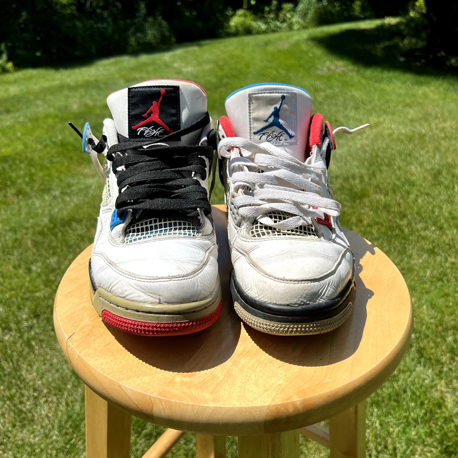 Jordan Brand × Nike Nike Air Jordan 4 Retro SE What The 4 Men's Shoes Size 11.5 Size US 11.5 / EU 44-45 - 5 Thumbnail