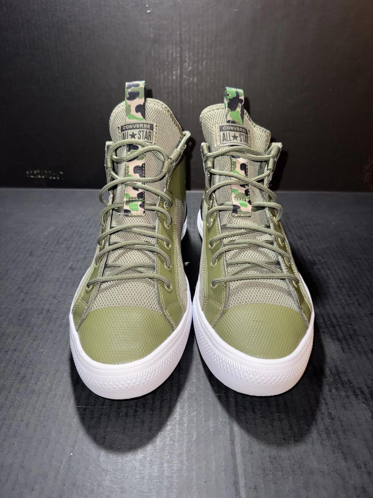 Converse Converse ALL-STAR Chuck Taylor Ultra Mid Army Green Sz 12 Size US 12 / EU 45 - 3 Thumbnail