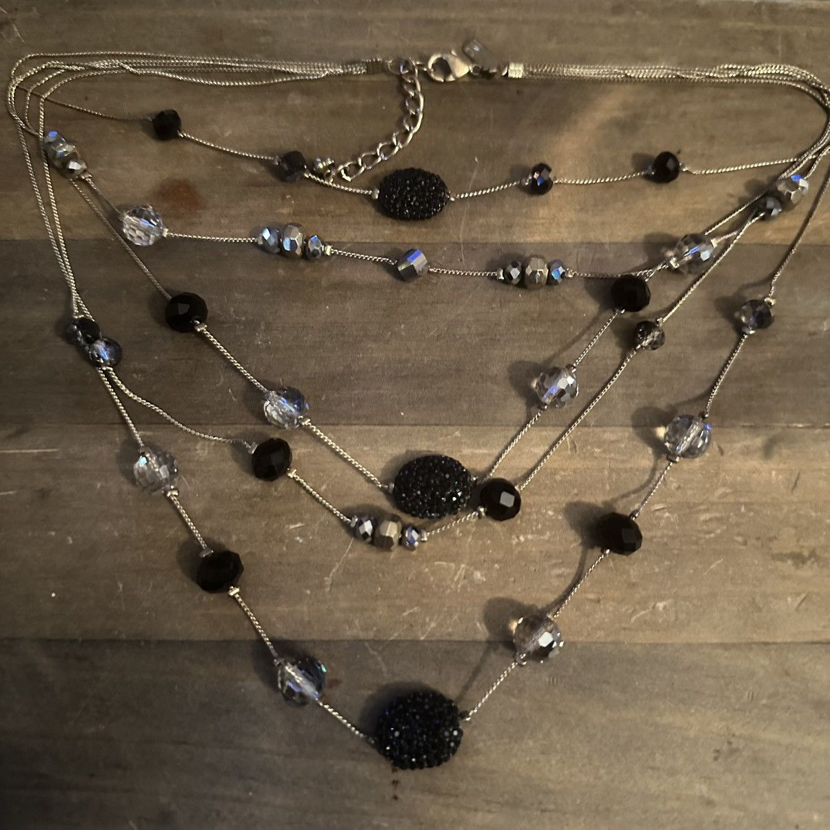 I.N.C INC multi layered strand station bead necklace Size ONE SIZE - 5 Thumbnail