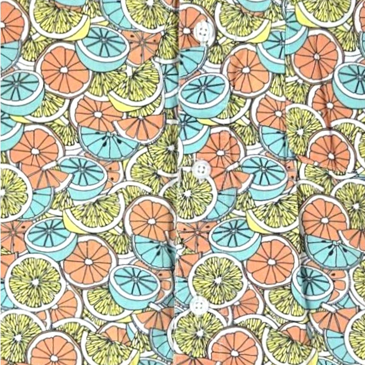 UNIONBAY Unionbay | Lemon & Lime-Short Sleeve-Button Down | Medium Size US M / EU 48-50 / 2 - 1 Thumbnail