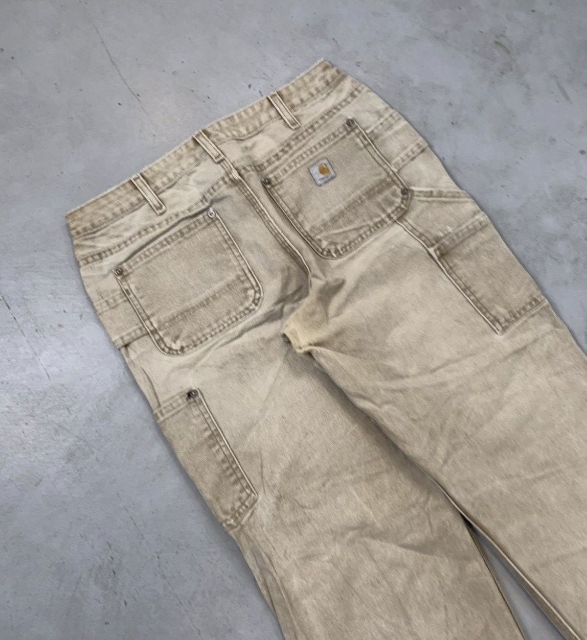 Carhartt Vintage carhartt b136 brn double knee denim Size US 32 / EU 48 - 4 Thumbnail
