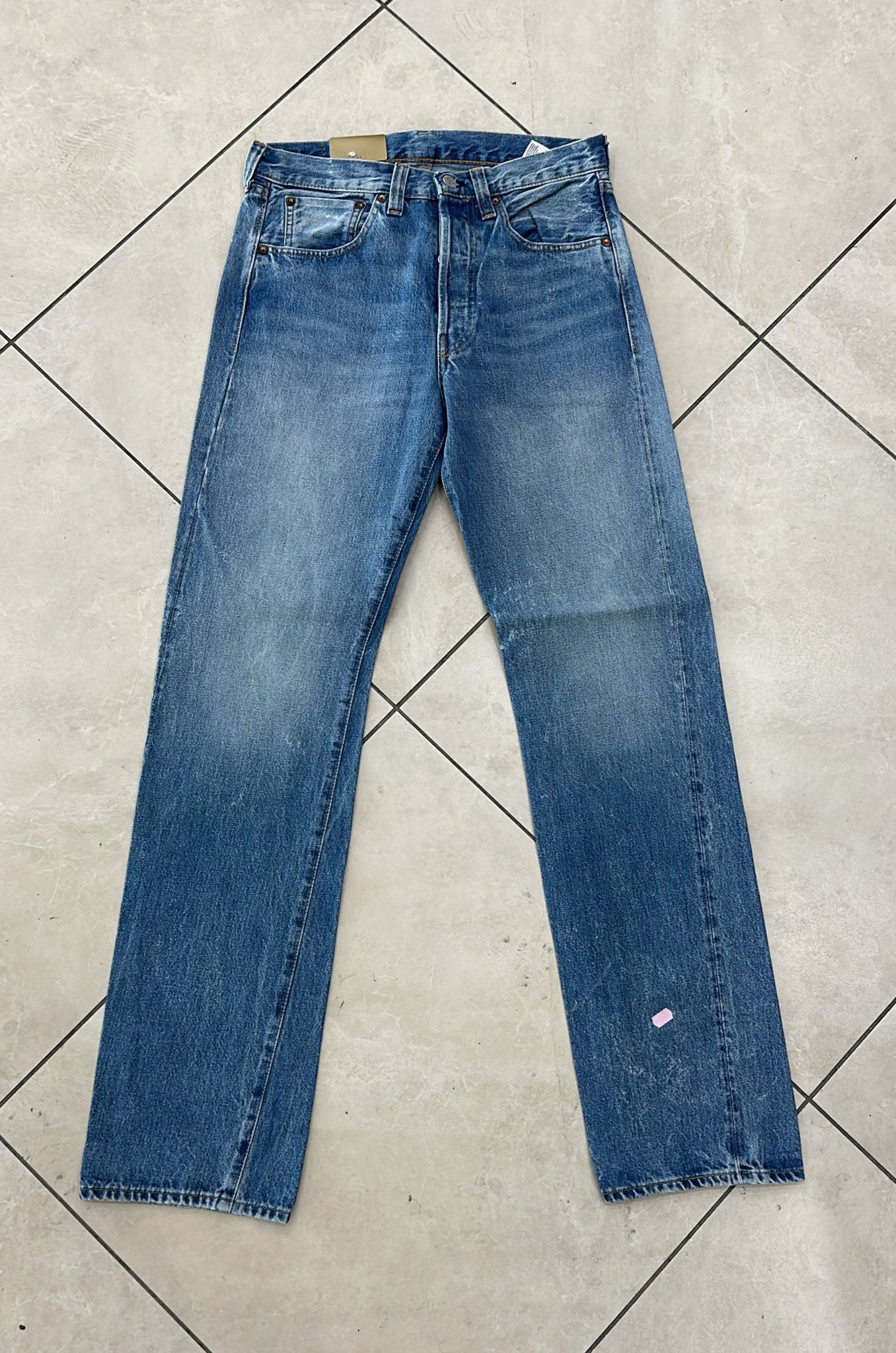 Levi's Vintage Clothing LVC Levi's Vintage Clothing 1947 501XX BigE Selvedge Jeans Size US 30 / EU 46 - 1 Thumbnail