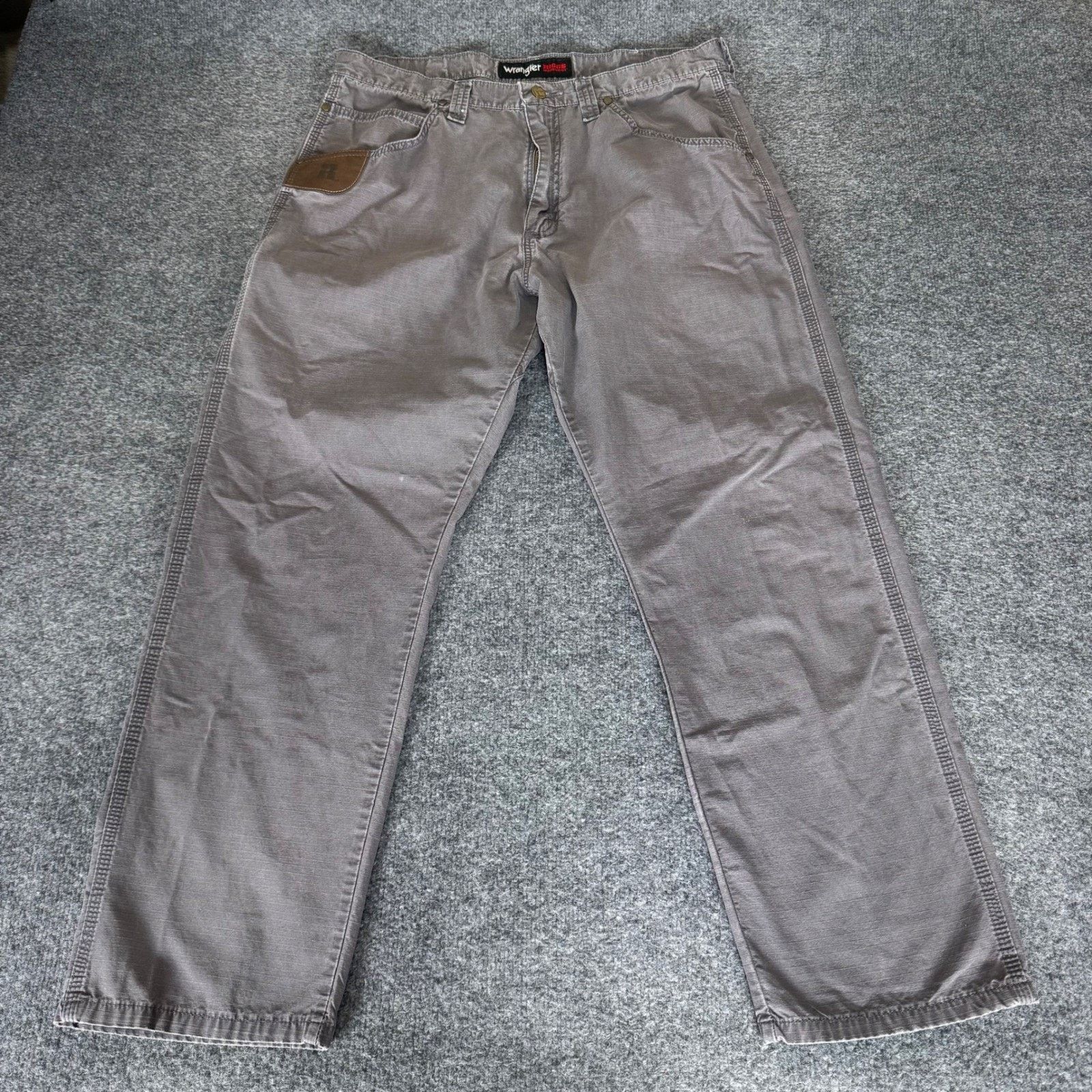 Wrangler Wrangler Riggs Workwear Pant Mens 36x30 Gray Durable Utility Size US 36 / EU 52 - 1 Thumbnail