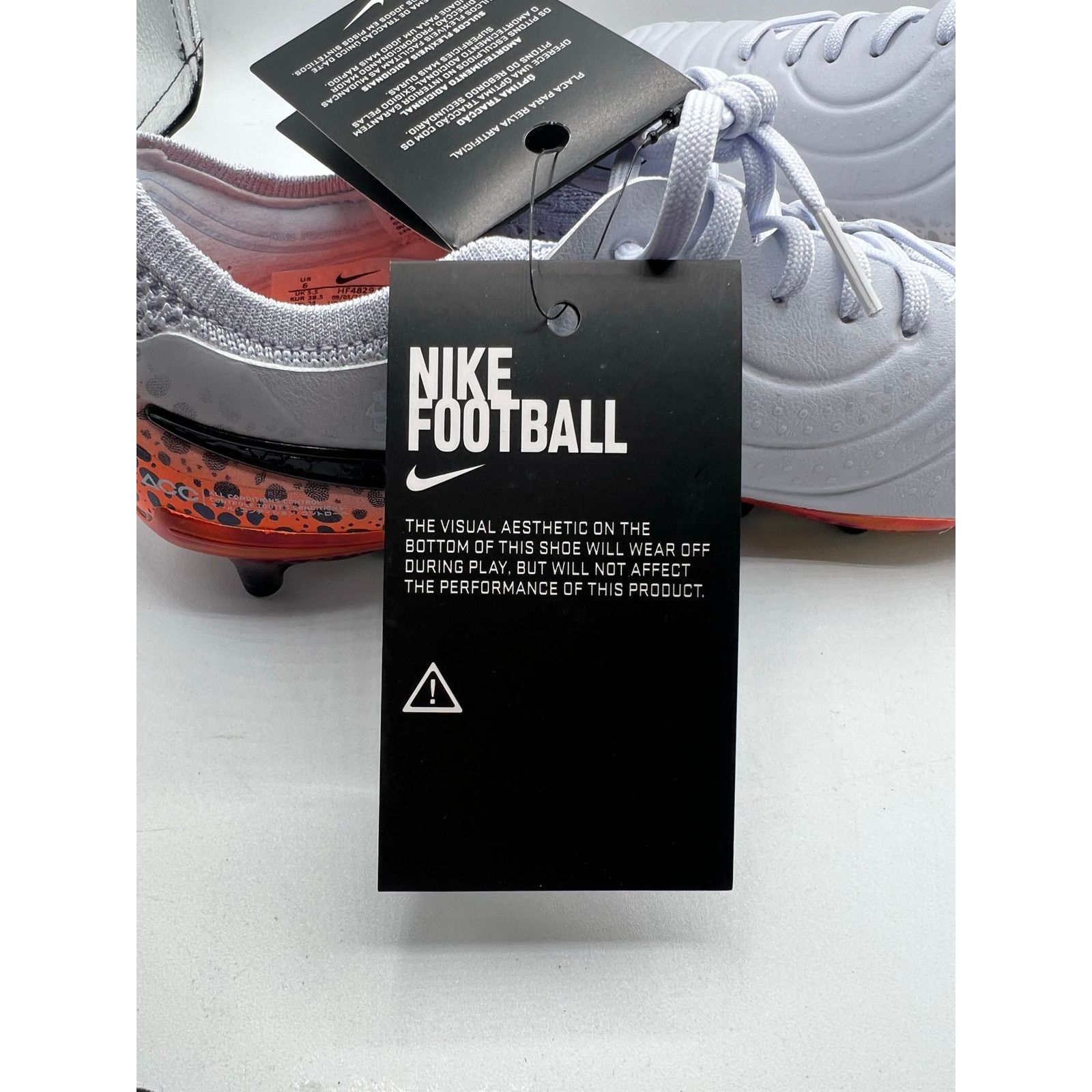 Nike Nike Legend 10 Elite AG “Gray” size 6 men’s/7.5 women’s Size US 6 / EU 39 - 6 Thumbnail