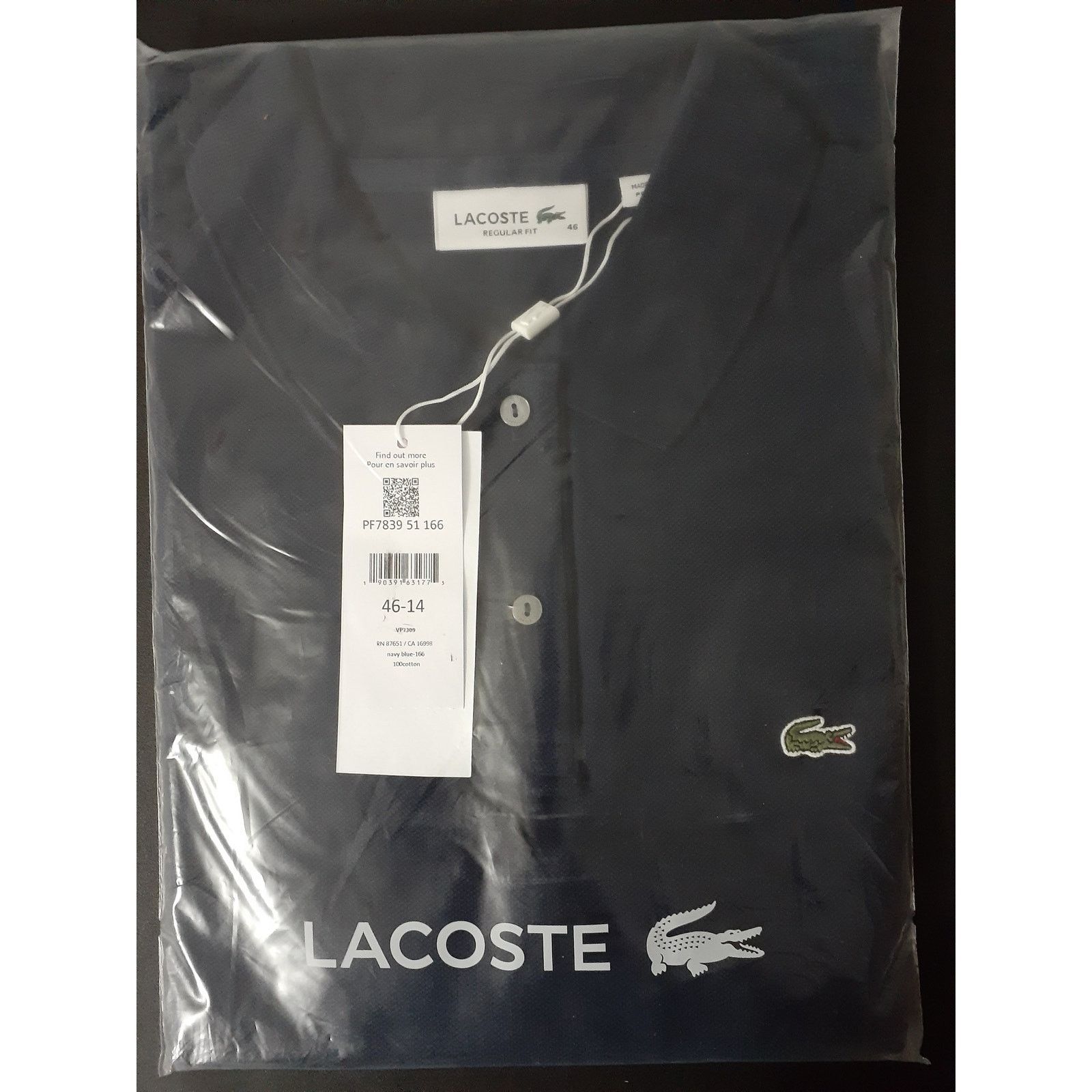 Lacoste Lacoste Women's Regular Fit Soft Cotton Petit Polo Navy 12 Size XL / US 12-14 / IT 48-50 - 3 Thumbnail