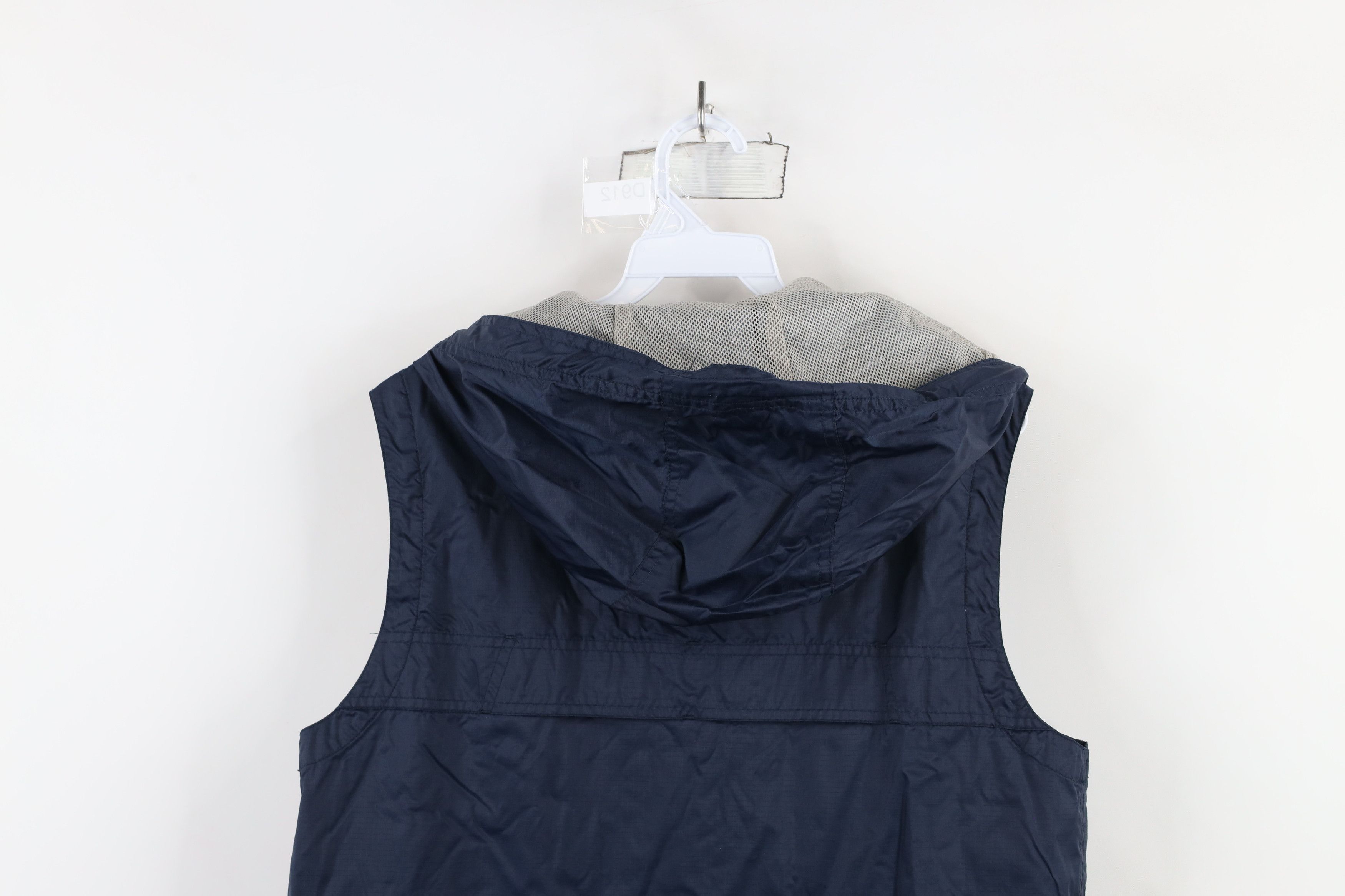 Gap × Vintage Vintage Y2K 2000 Gap Sleeveless Hooded Windbreaker Jacket Size US XS / EU 42 / 0 - 12 Thumbnail