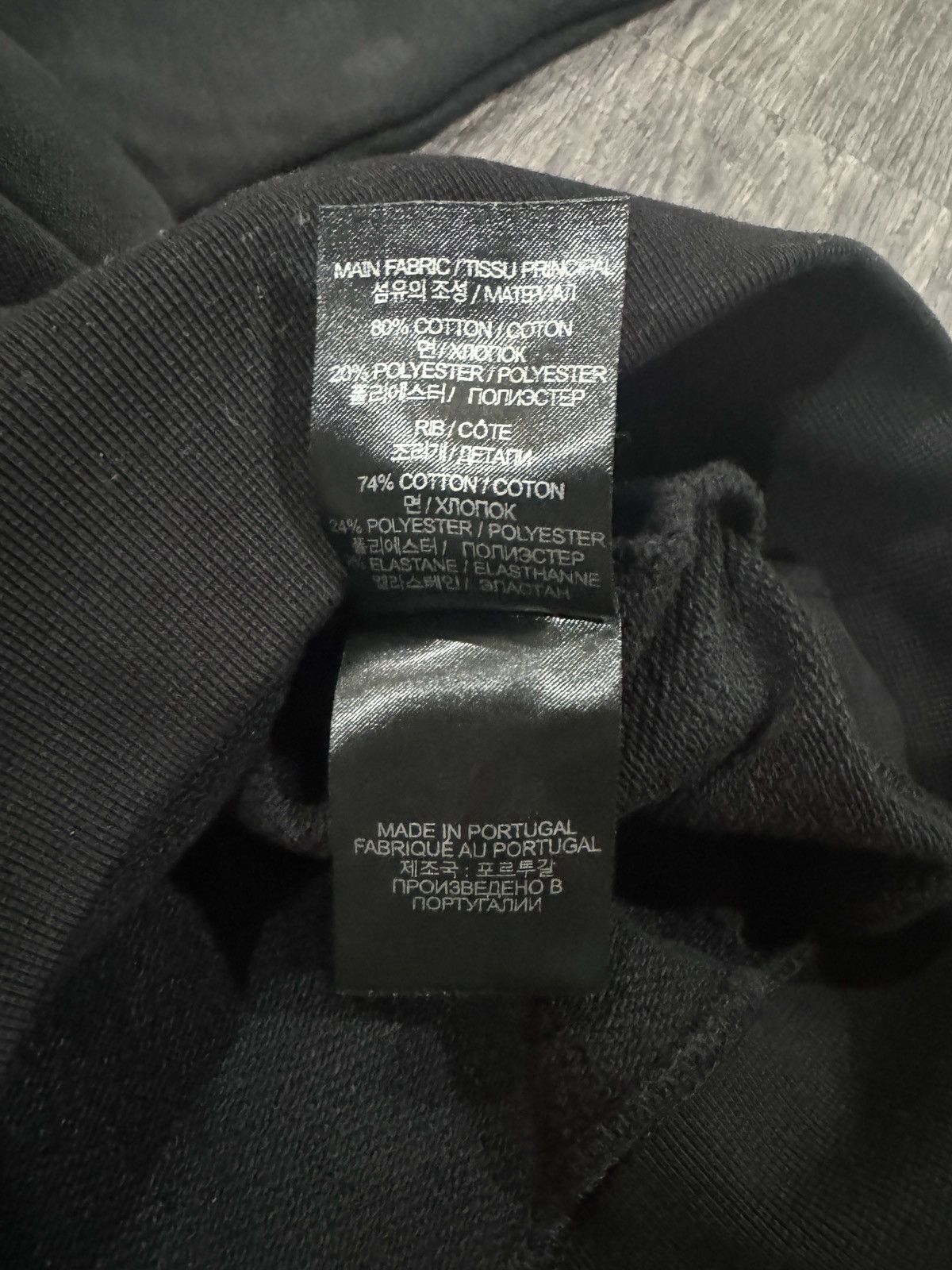Vetements Vetements Flag Logo Hoodie (Black) Size US M / EU 48-50 / 2 - 4 Thumbnail