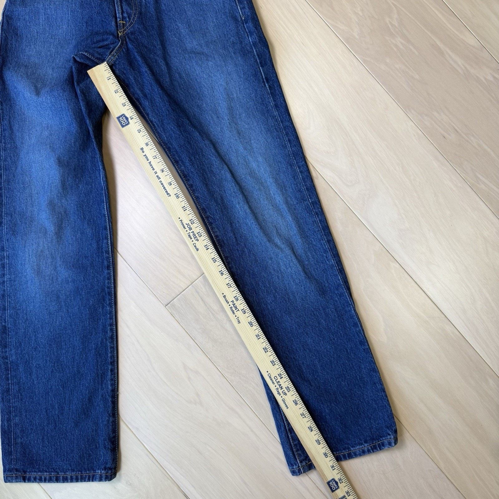 Levi's Vintage Levis 501 Jeans 25 Blue Straight Leg Denim For Women Size US 26 / EU 42 - 9 Thumbnail