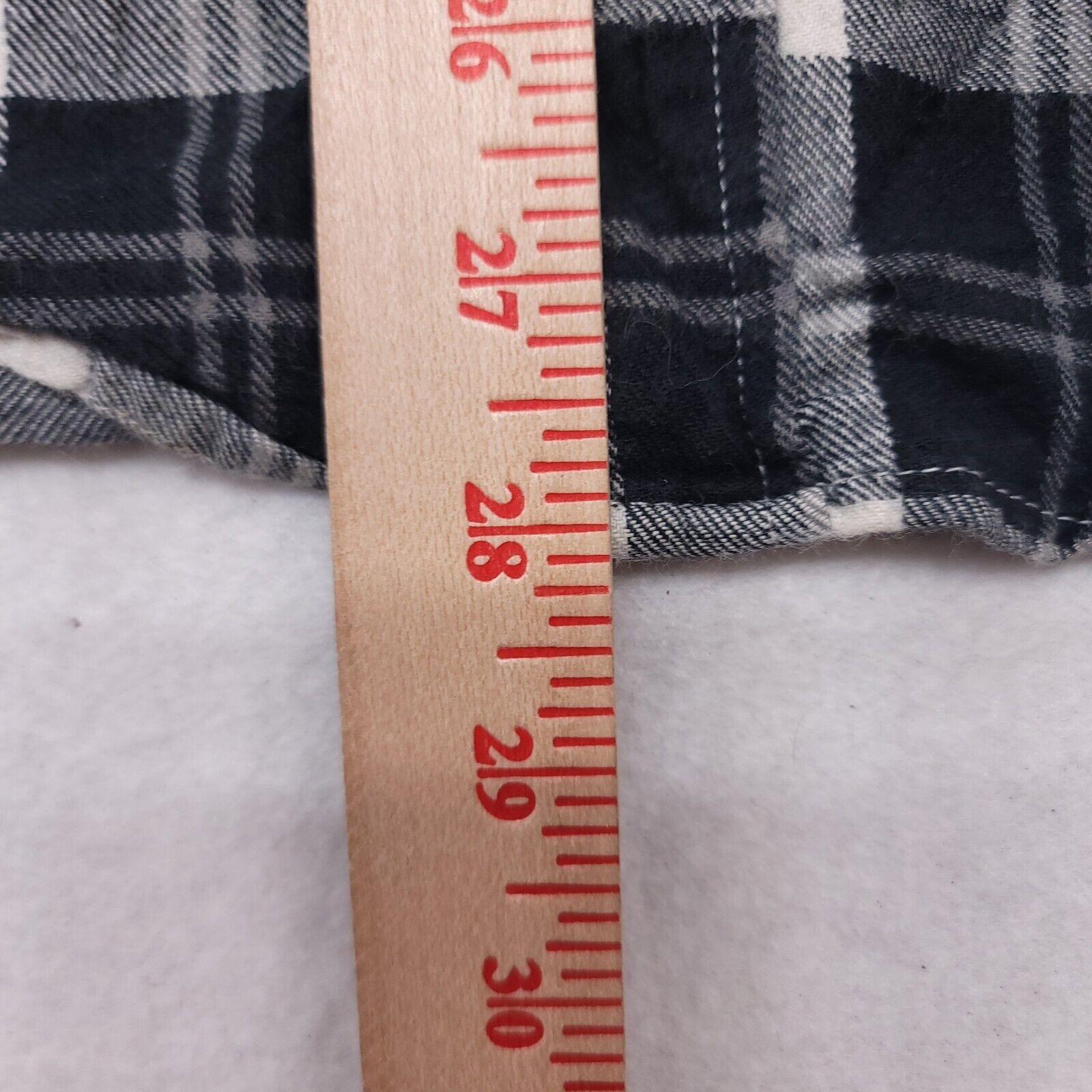 Old Navy Old Navy Buffalo Check Flannel Shirt Men Size Medium M Black Size US M / EU 48-50 / 2 - 7 Thumbnail