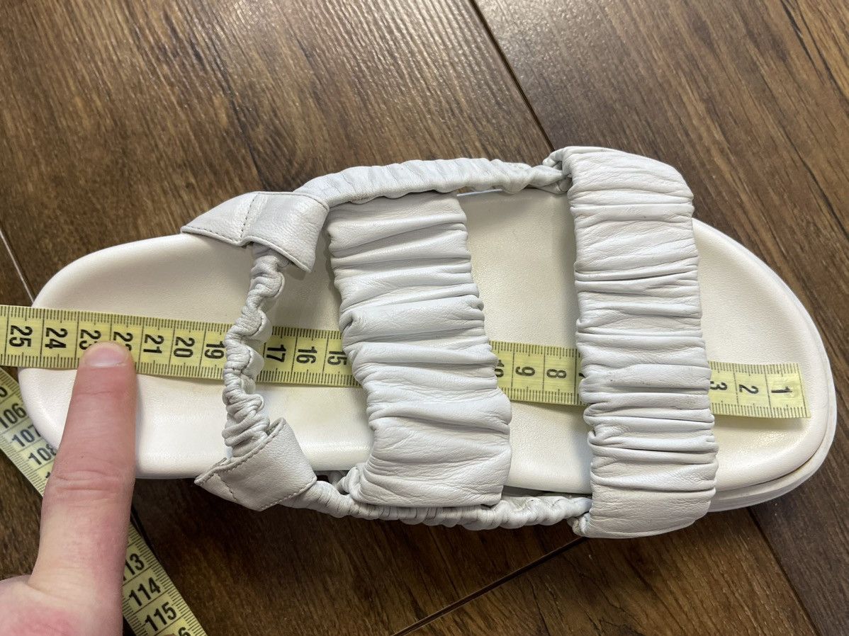 Iceberg Iceberg White Leather Sandals EU 38 Womens Platform Slides Size US 7 / IT 37 - 18 Thumbnail
