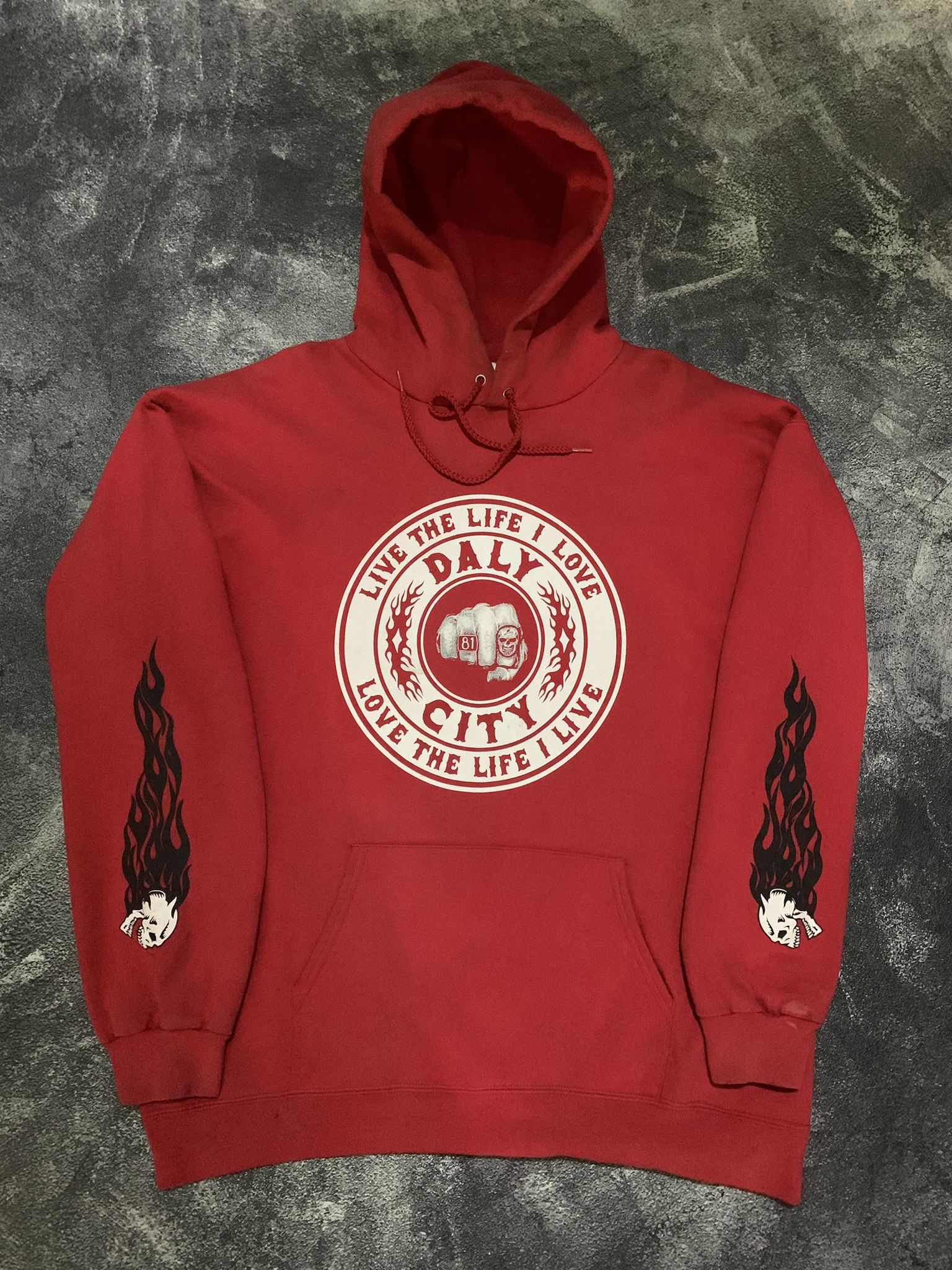 Harley Davidson Vintage Hells Angels Daly City Hoodie Size US L / EU 52-54 / 3 - 2 Thumbnail