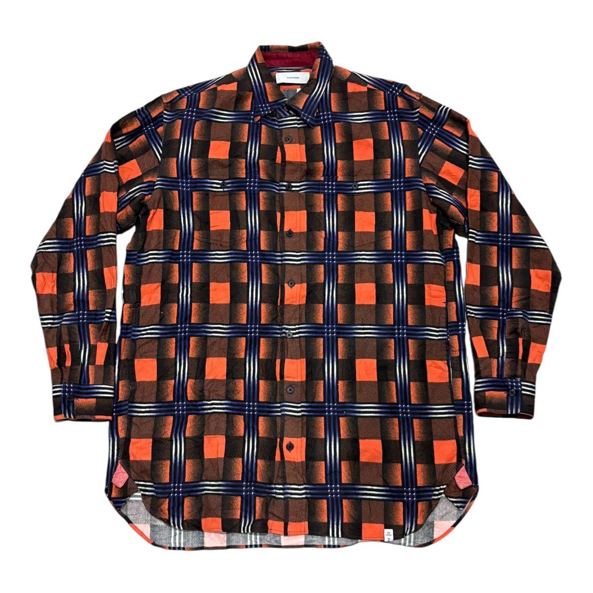 Facetasm Facetasm shirt flannel japan Size US XL / EU 56 / 4 - 1 Thumbnail