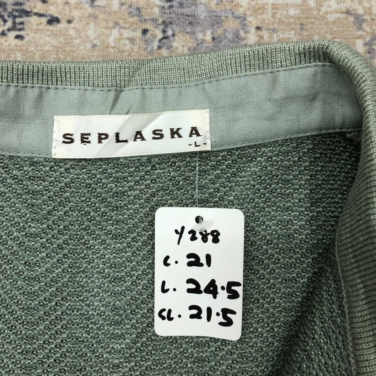 Vintage Y288 VTG SEPLASKA KNITWEAR Size US L / EU 52-54 / 3 - 6 Thumbnail