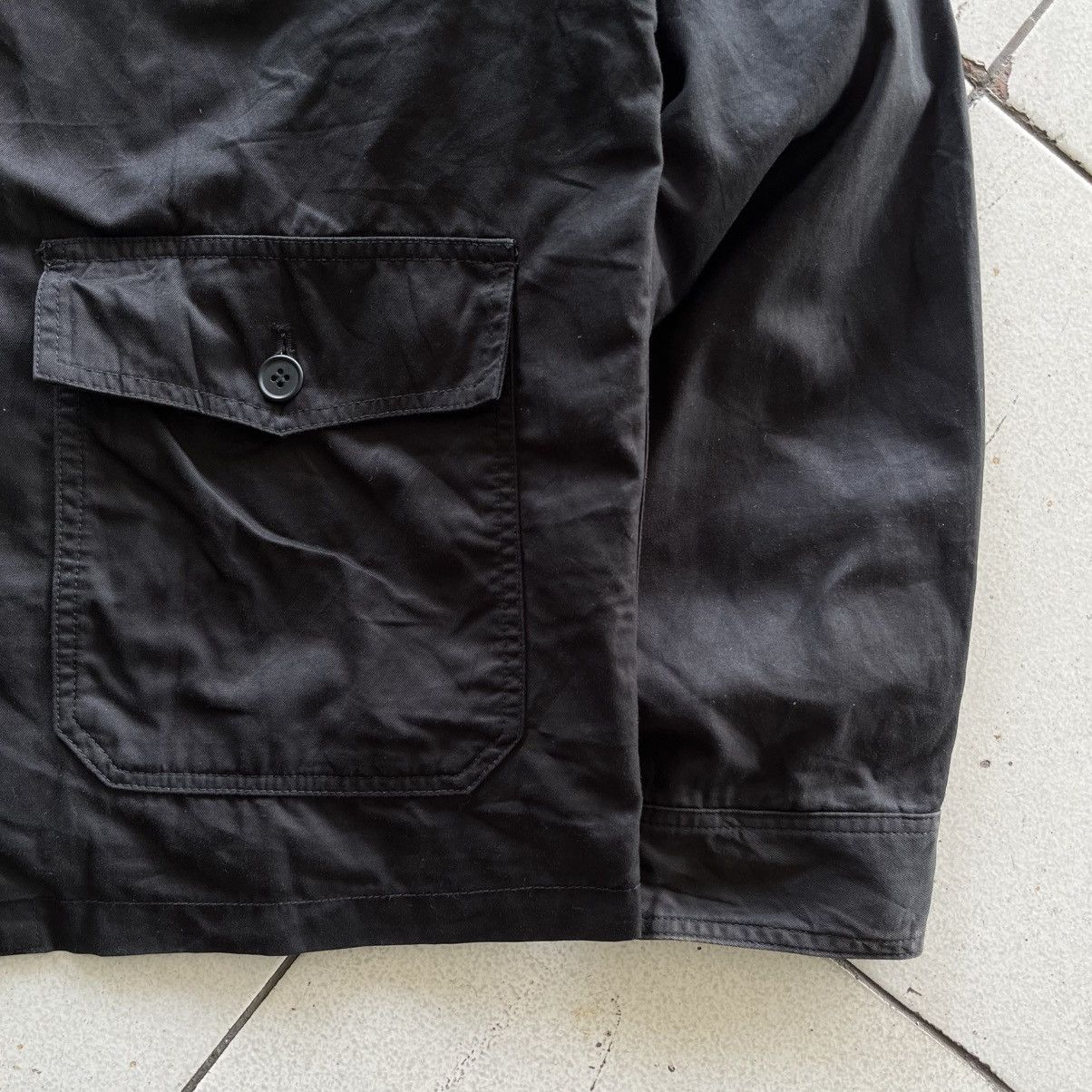 Bape Vintage Bape A Bathing Ape Work Jacket Double Pocket Size US L / EU 52-54 / 3 - 3 Thumbnail
