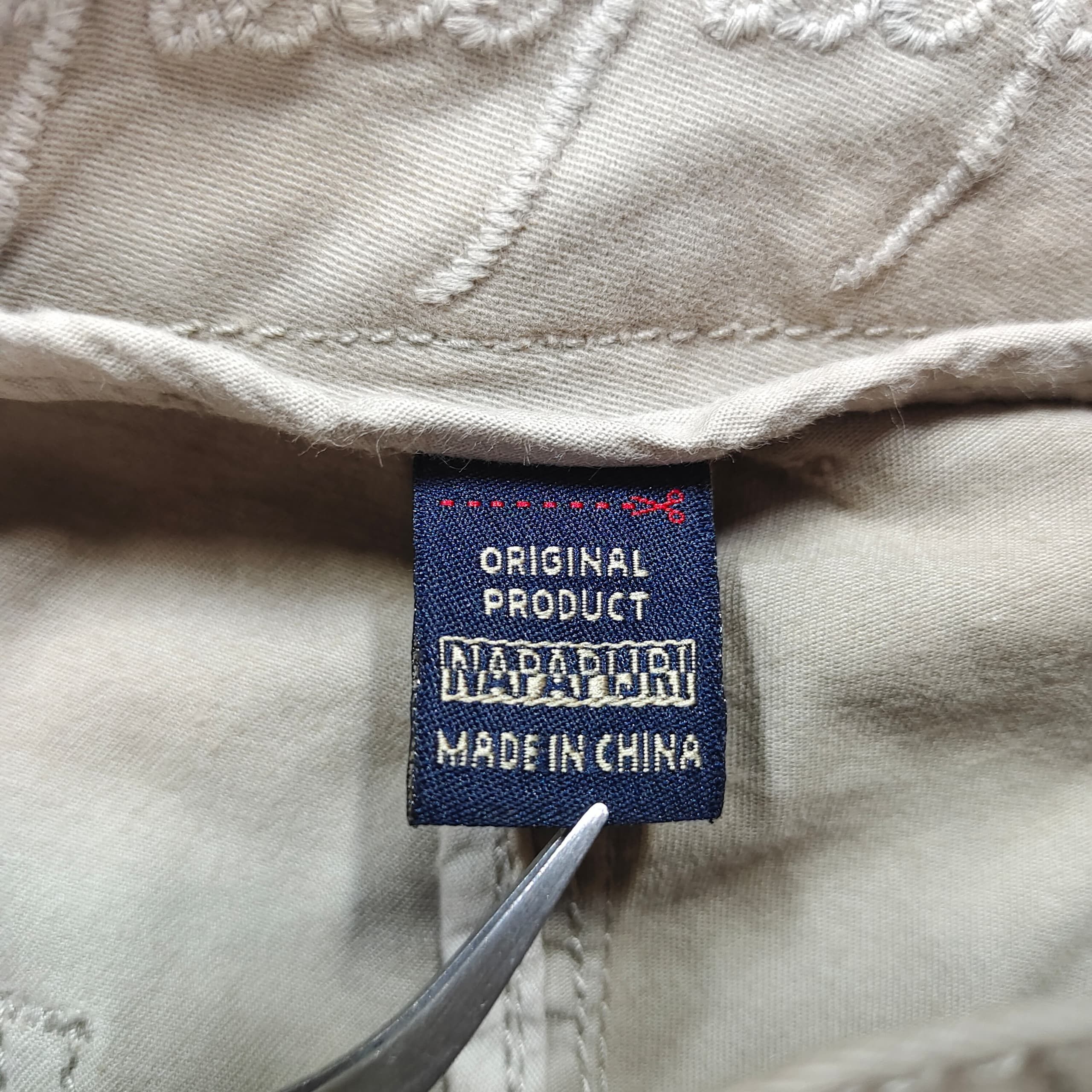 Napapijri NAPAPIJRI BEIGE CREAM TROUSERS JEANS Size 32" / US 10 / IT 46 - 6 Thumbnail