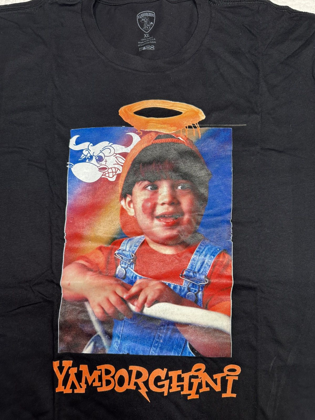 A$AP Rocky × AWGE ASAP Yams/Yamborgini High Tee Barclays 2019 Exclusive Tee XL Size US XL / EU 56 / 4 - 4 Thumbnail