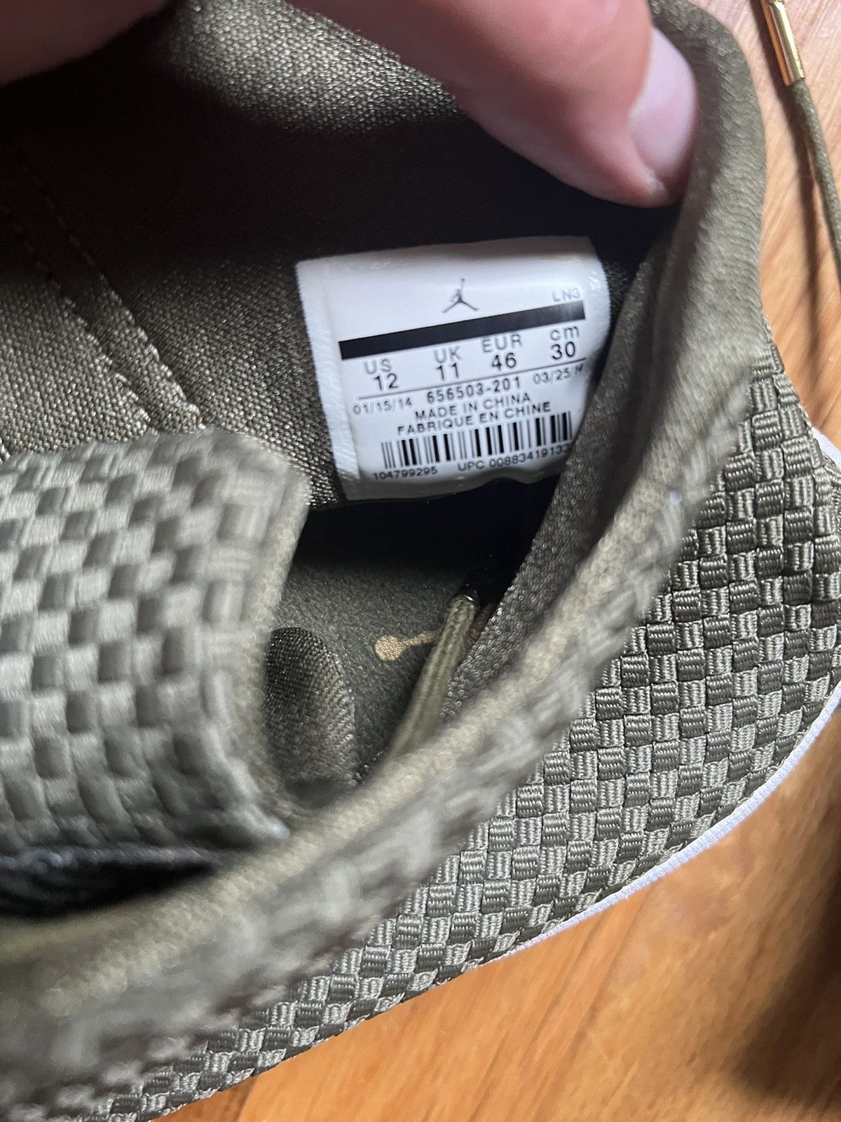 Jordan Brand Air Jordan Future Iguana Size 12 Size US 12 / EU 45 - 3 Thumbnail