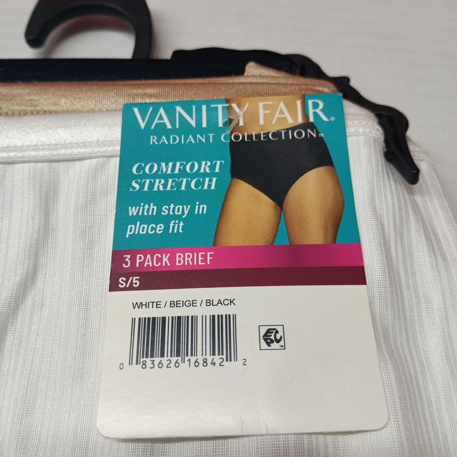 Other Radiant Vanity Fair 3-Pack Comfort Stretch Panties Size S/5 Size ONE SIZE - 3 Thumbnail