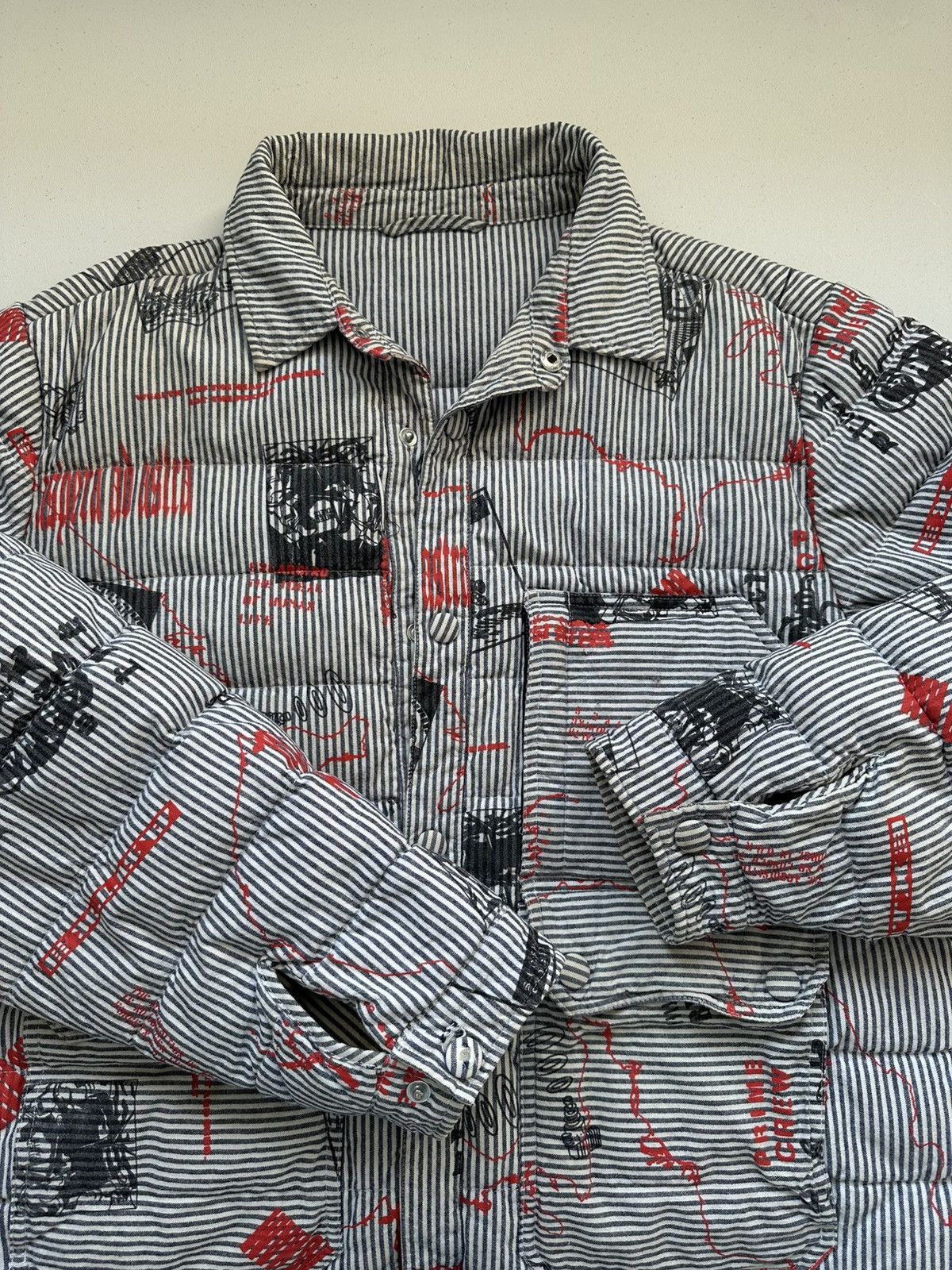 Billionaire Boys Club Billionaire Boys Club BBC Puffer Overshirt Oversized Size US L / EU 52-54 / 3 - 12 Thumbnail