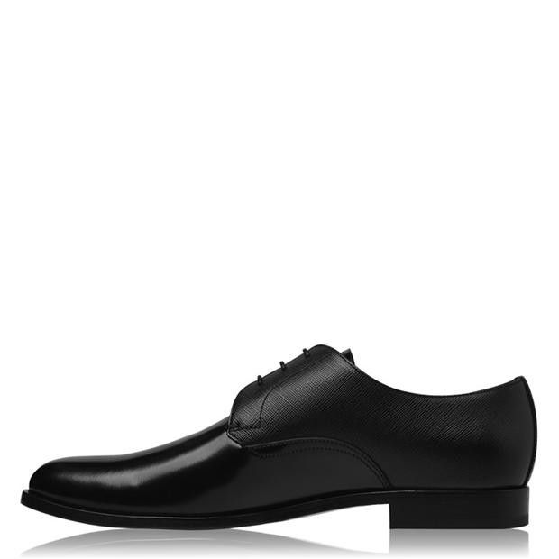 Prada Saffiano Leather Derby Shoes Size US 7 / EU 40 - 6 Thumbnail