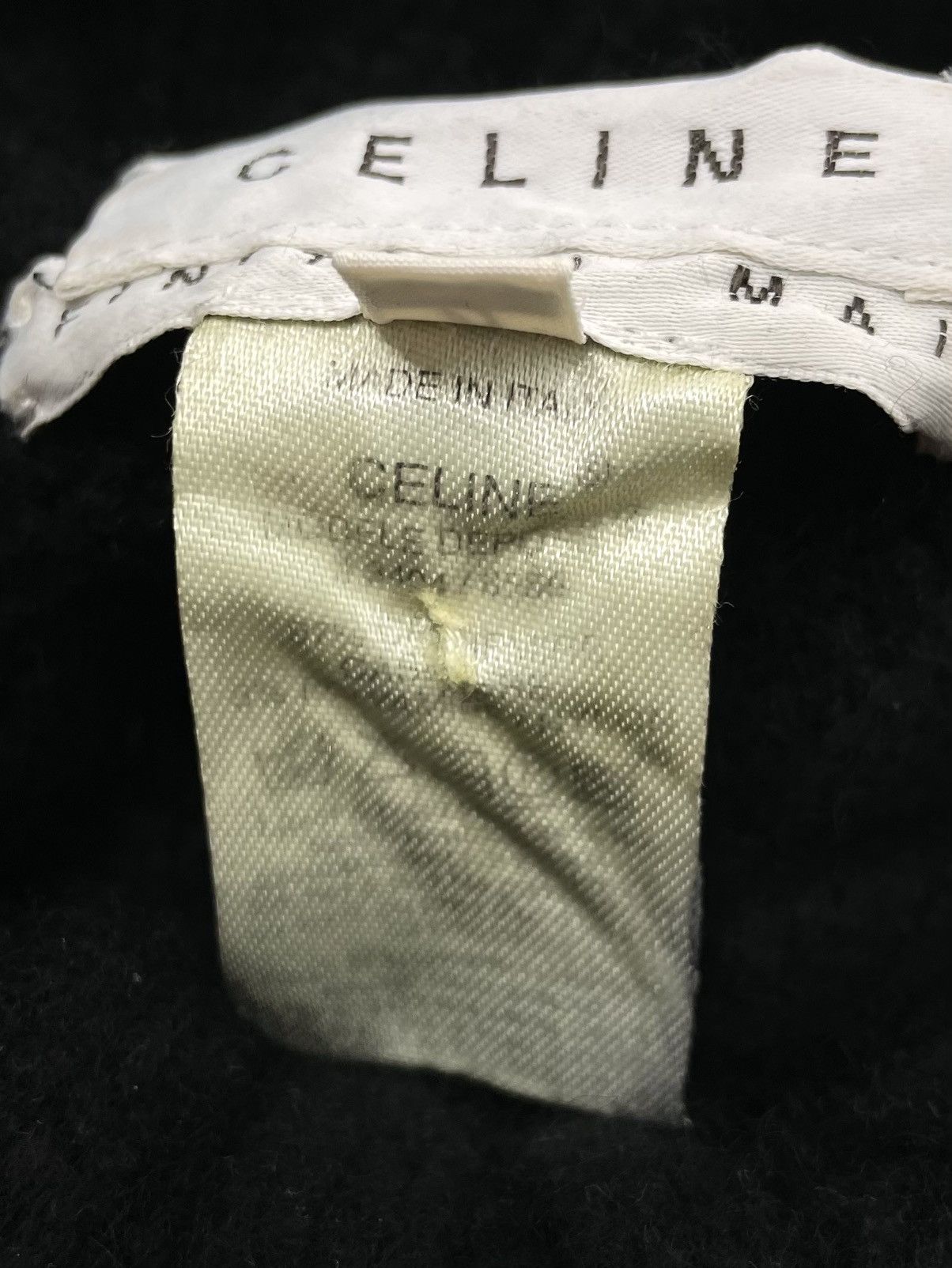 Celine Vintage CELINE Paris “Finition Main” Cashmere Vest Size M / US 6-8 / IT 42-44 - 10 Thumbnail