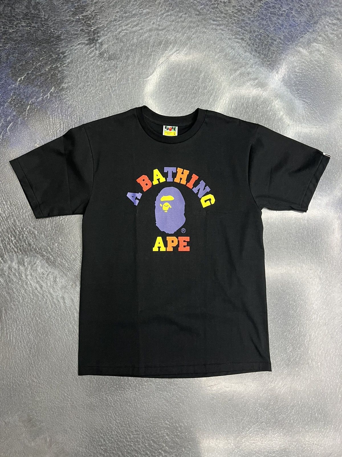 Bape Bape Colors College T-Shirt Size US L / EU 52-54 / 3 - 1 Thumbnail