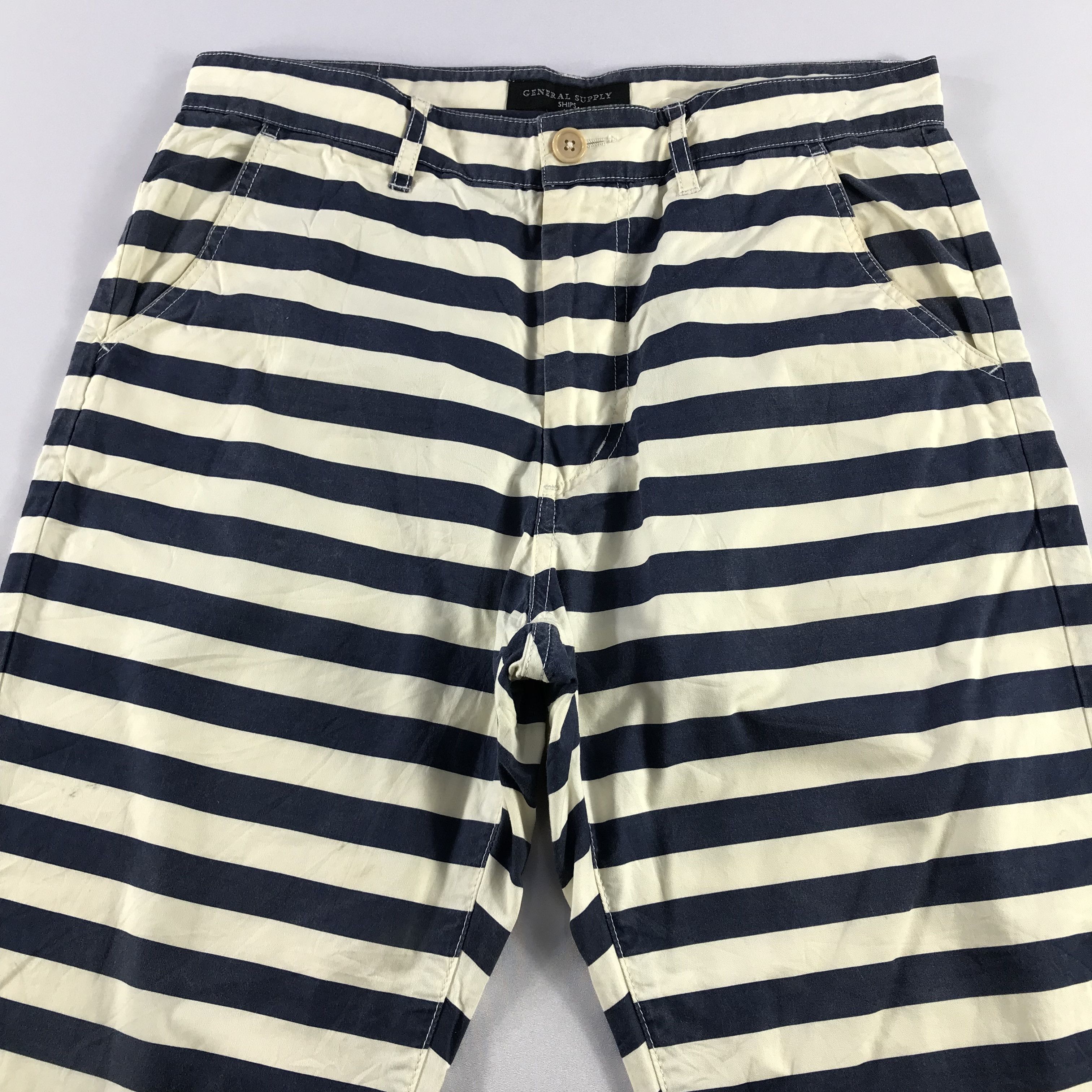 SHIPS Ships x General Supply Stripe Pants Size US 32 / EU 48 - 3 Thumbnail