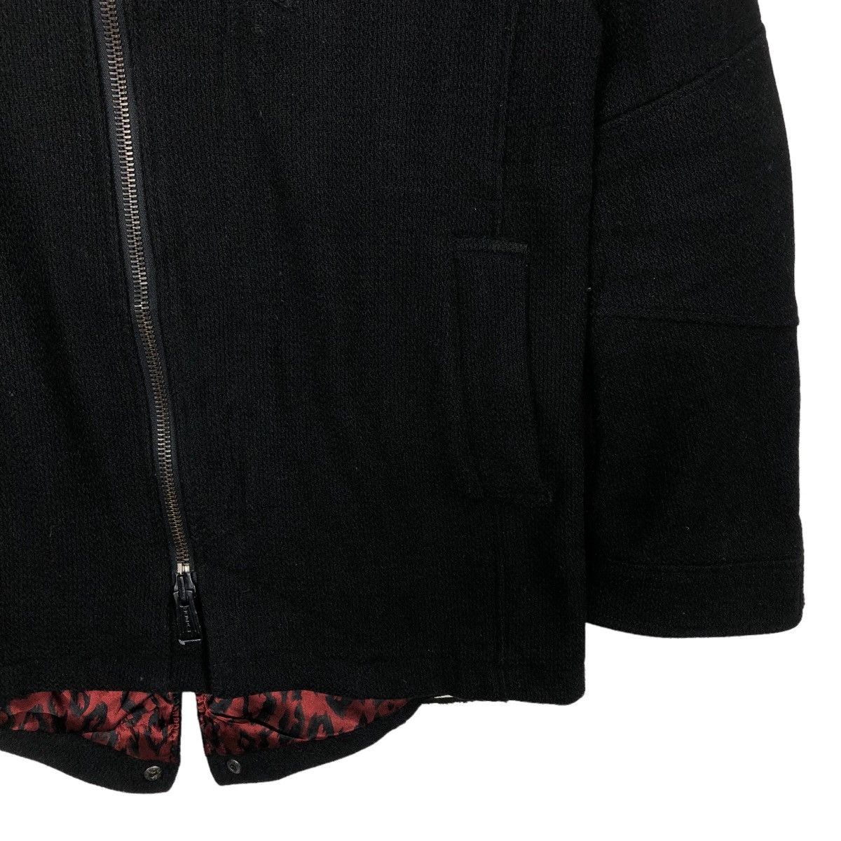 Japanese Brand 🔥Biker Jacket With Assymtric Pocket Custom Culture Japan Size US M / EU 48-50 / 2 - 4 Thumbnail