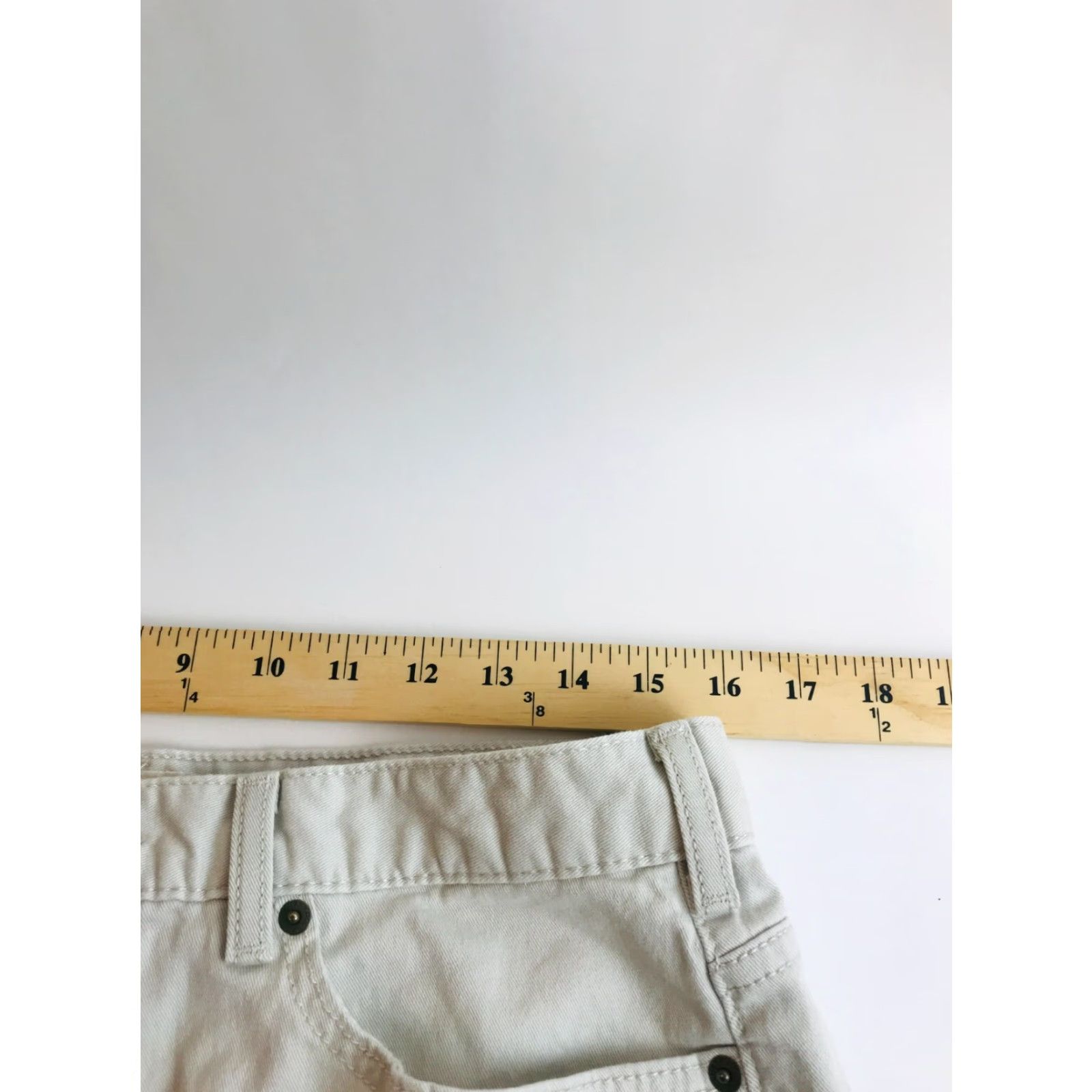 Dockers DOCKERS Pants Men's 34x29 Light Gray Straight Fit Pockets Regular Chino Mens Size US 34 / EU 50 - 3 Thumbnail