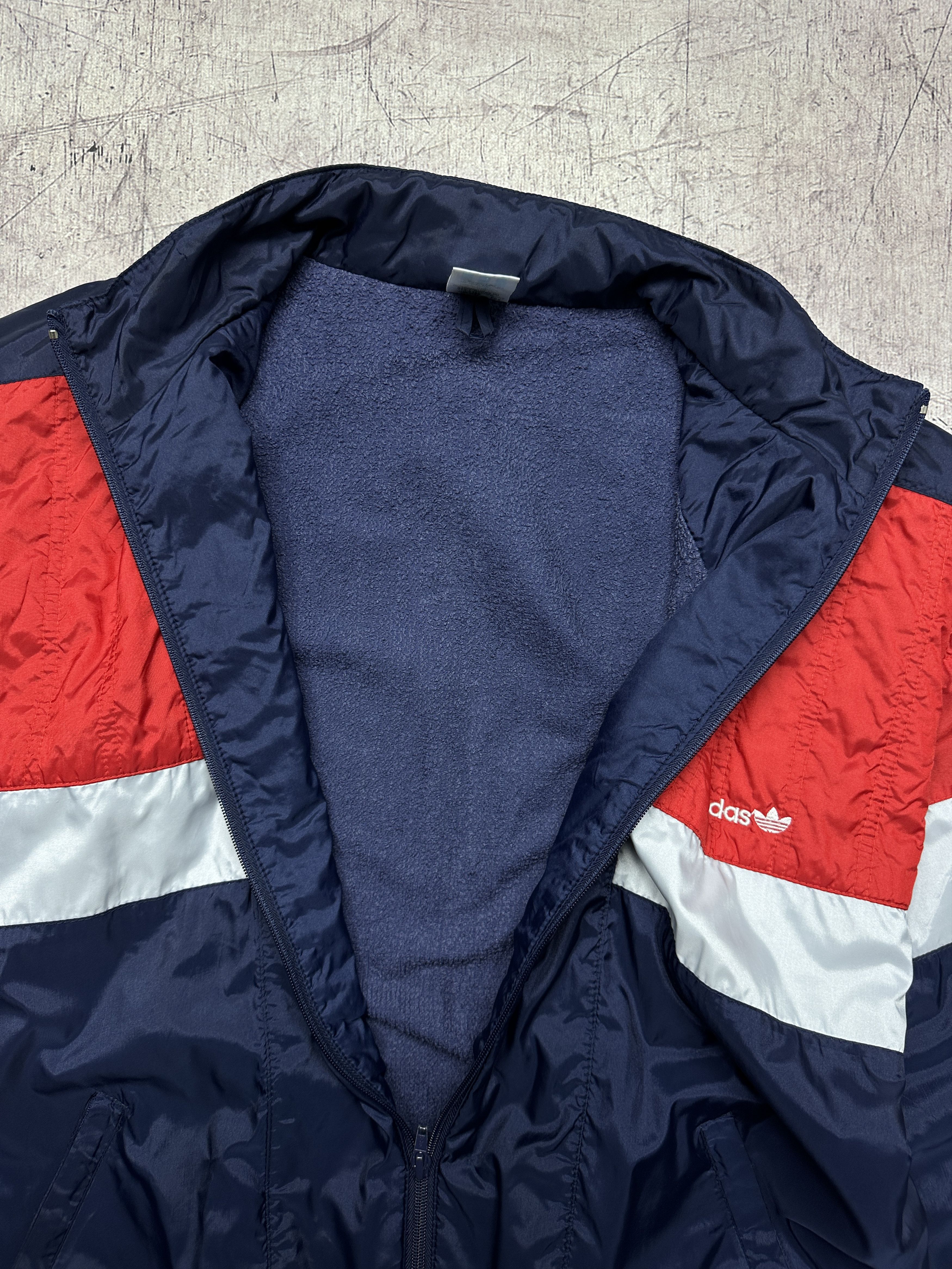Adidas Adidas Vintage Mens Insulated Track Top Jacket Size US XL / EU 56 / 4 - 6 Thumbnail