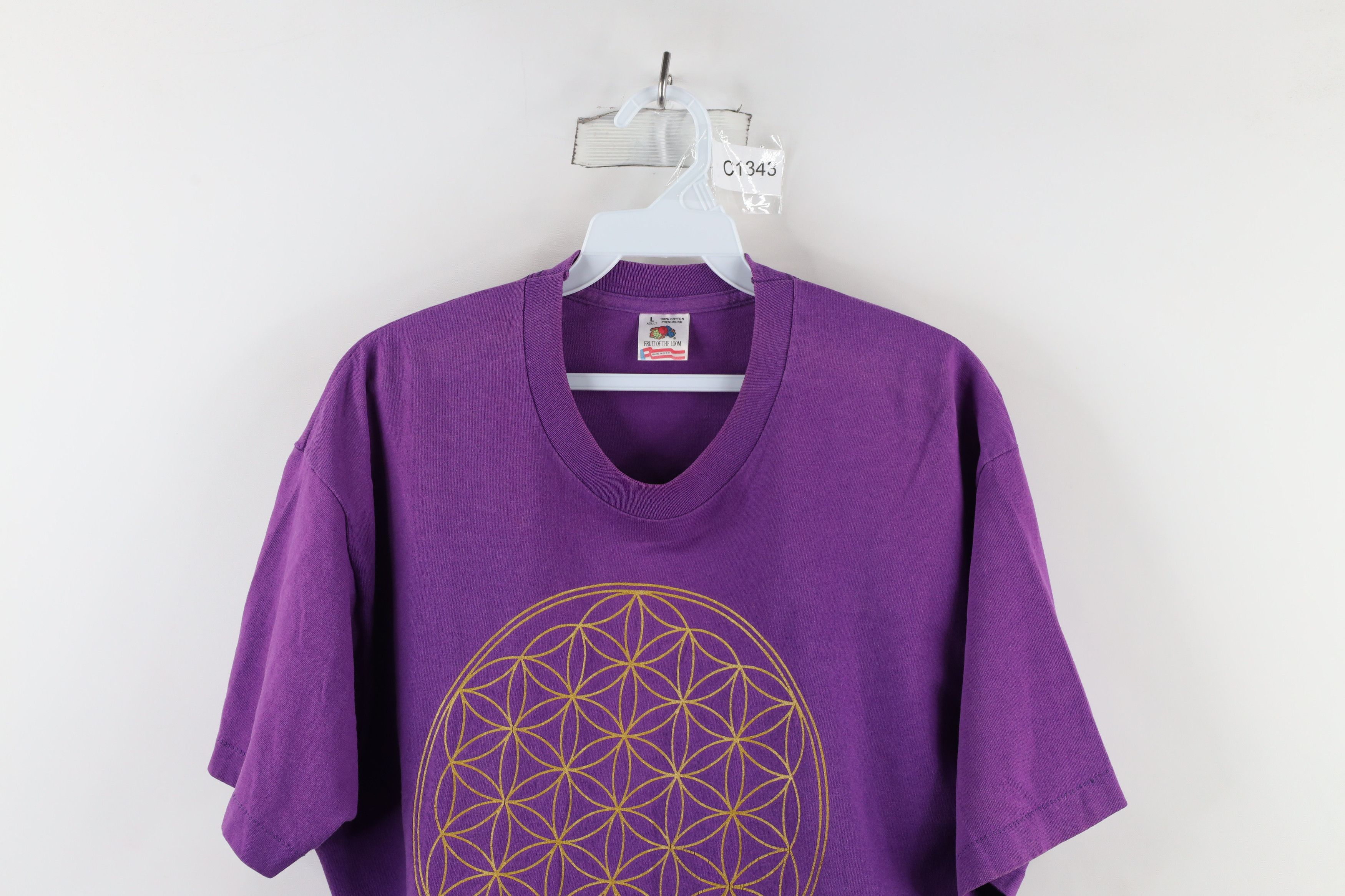 Vintage Vintage 90s Streetwear of Life Short Sleeve t-Shirt USA Size US L / EU 52-54 / 3 - 2 Thumbnail
